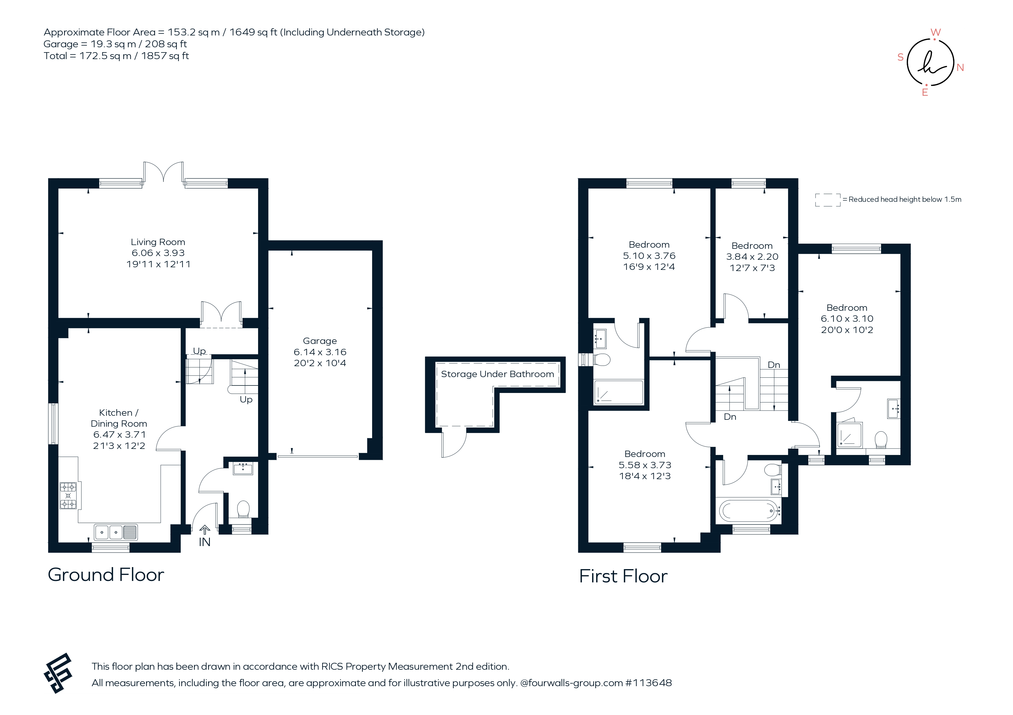House 1, Aubrey Villas, 50 Welcomes Road, Kenley floorplan