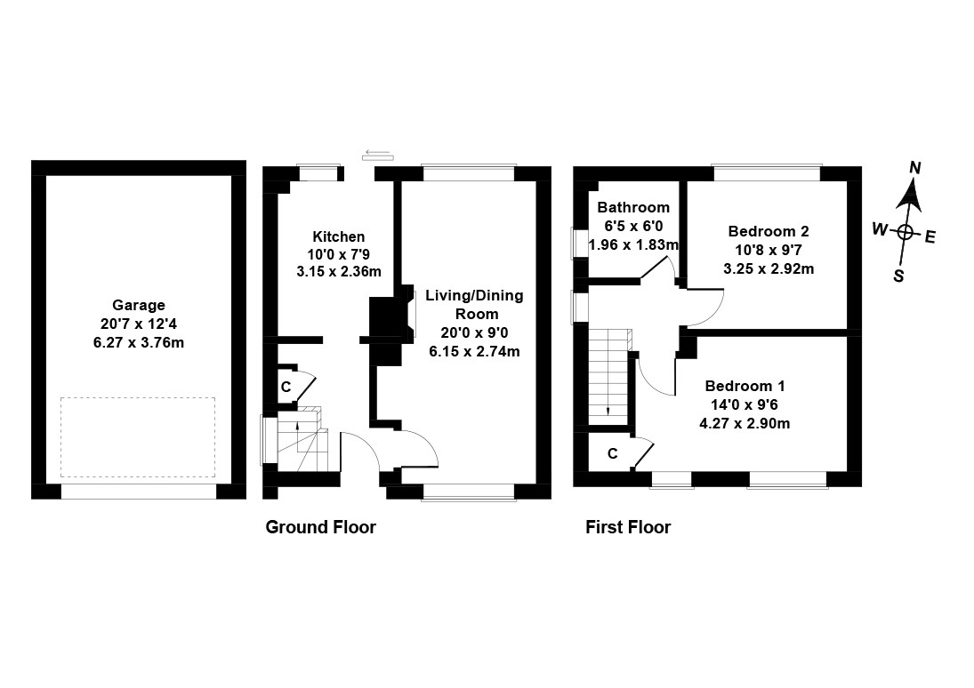 2 Bedrooms Semi-detached house for sale in Caiystane Gardens, Fairmilehead, Edinburgh EH10