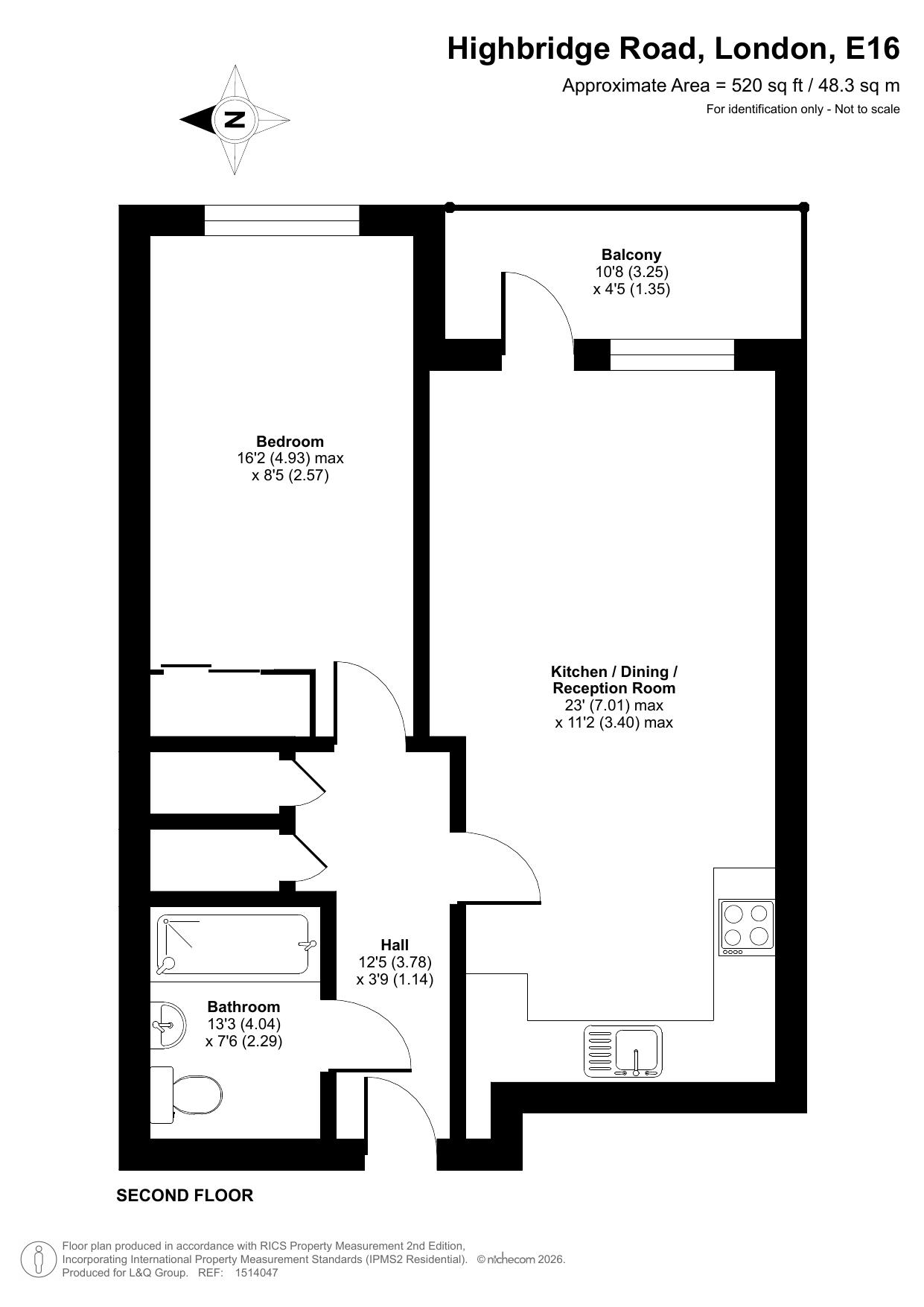 Kennard St, London floorplan
