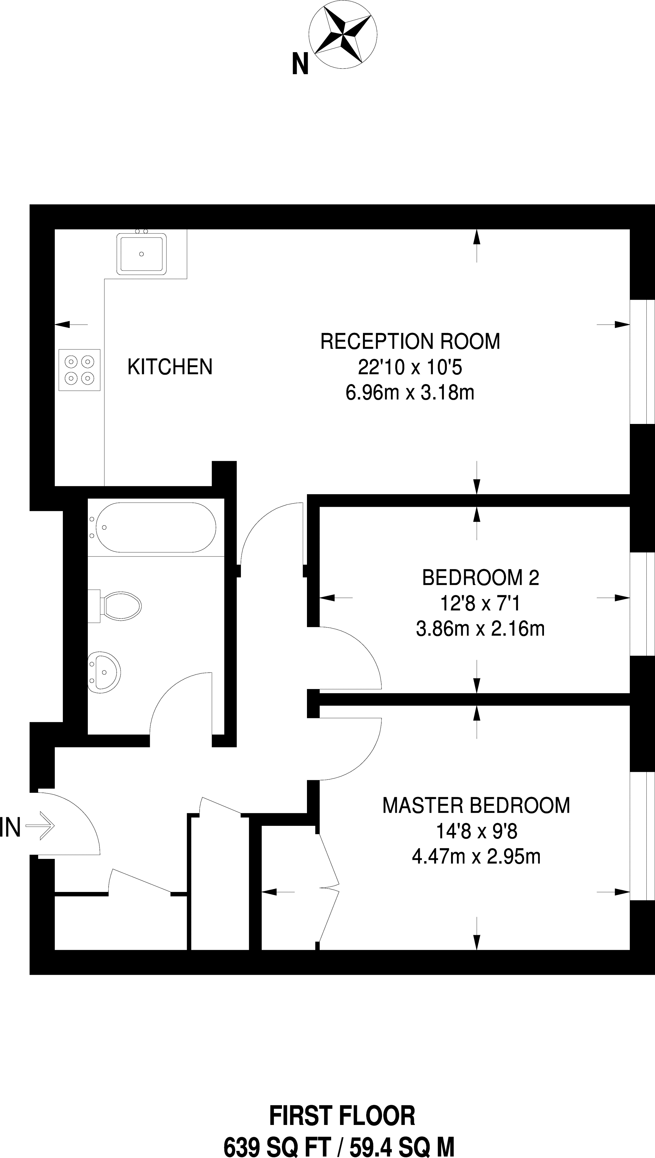2 Bedrooms Flat to rent in Russell Square, Bloomsbury WC1B