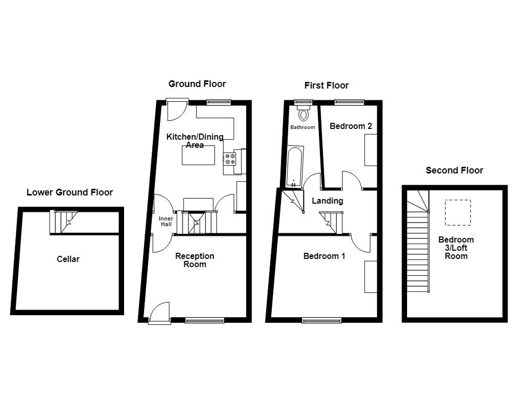 2, Craven Street, Barnoldswick floorplan