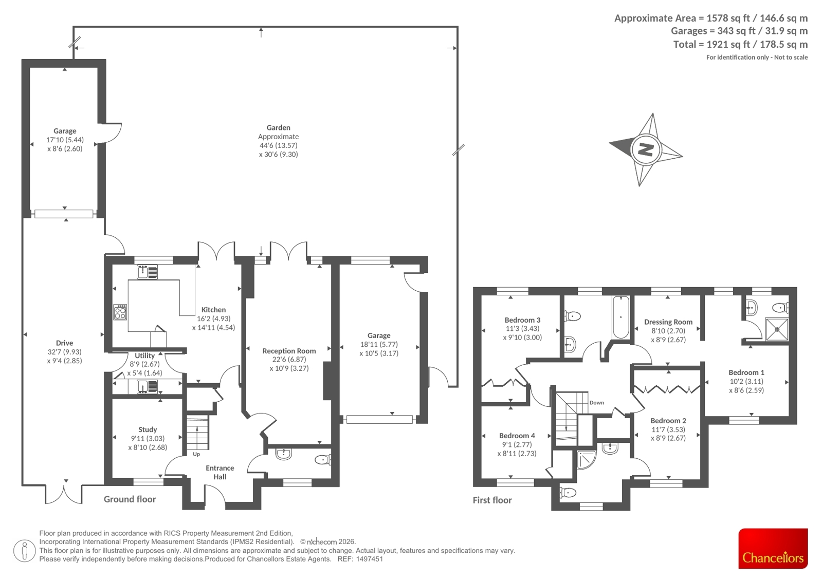 2, Barley Crescent, Carterton floorplan