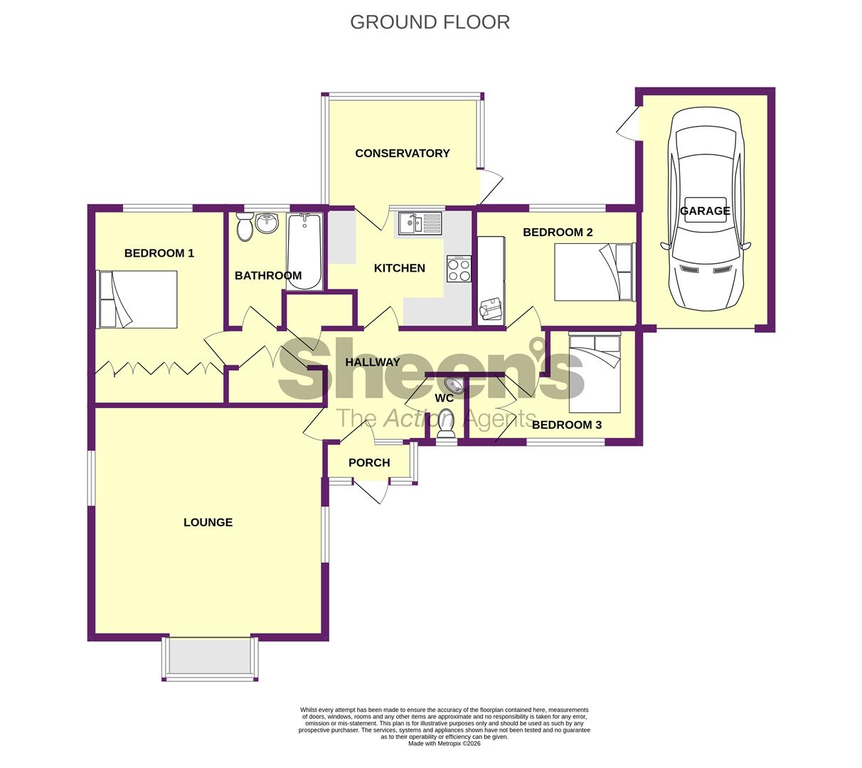 53, Second Avenue, Weeley floorplan