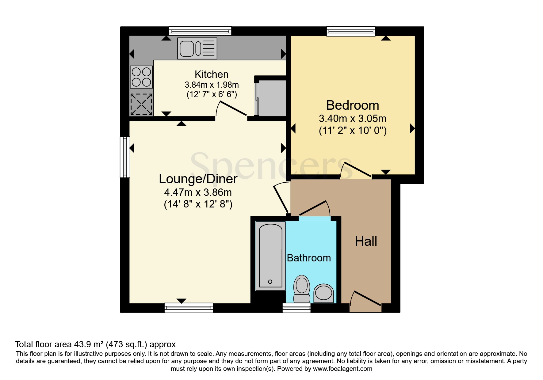25, Jasmine Court, Leicestershire floorplan