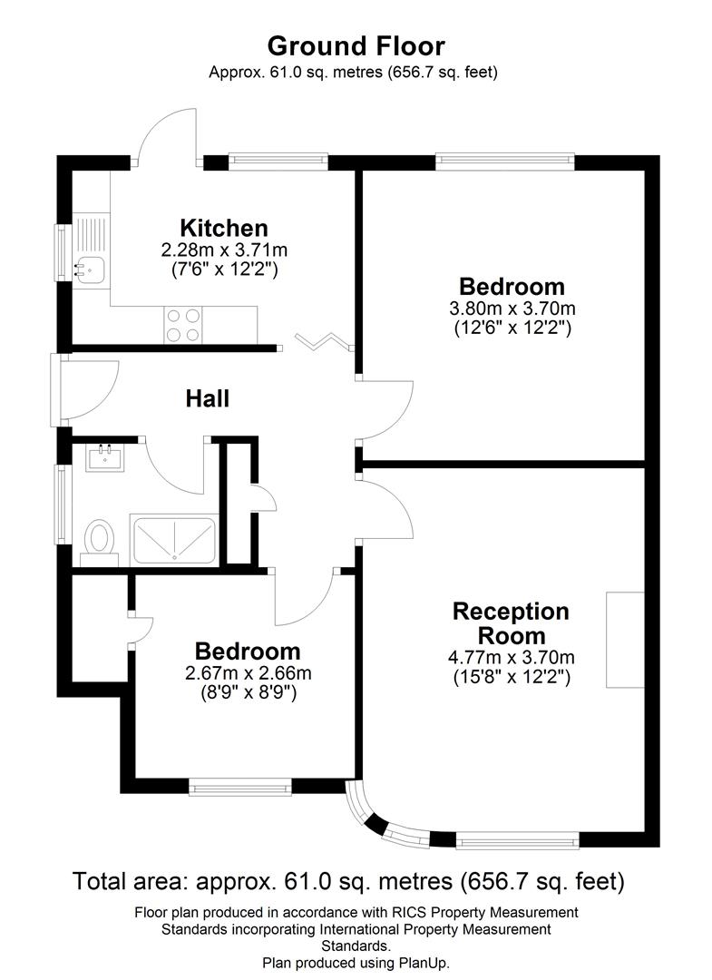 8, Hambledon Gardens, London floorplan