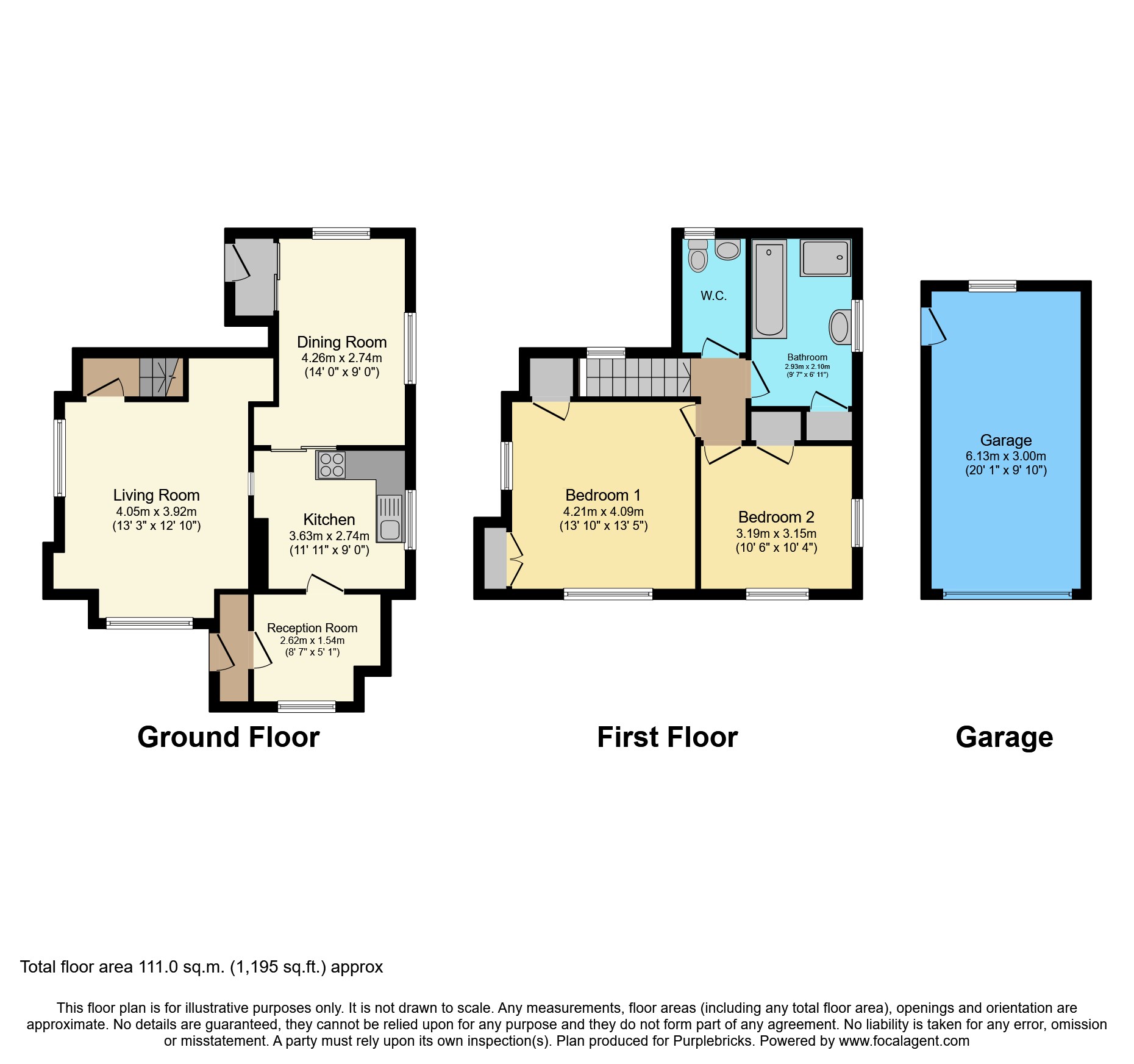 Tregarthen, Penhale Road, St. Austell floorplan