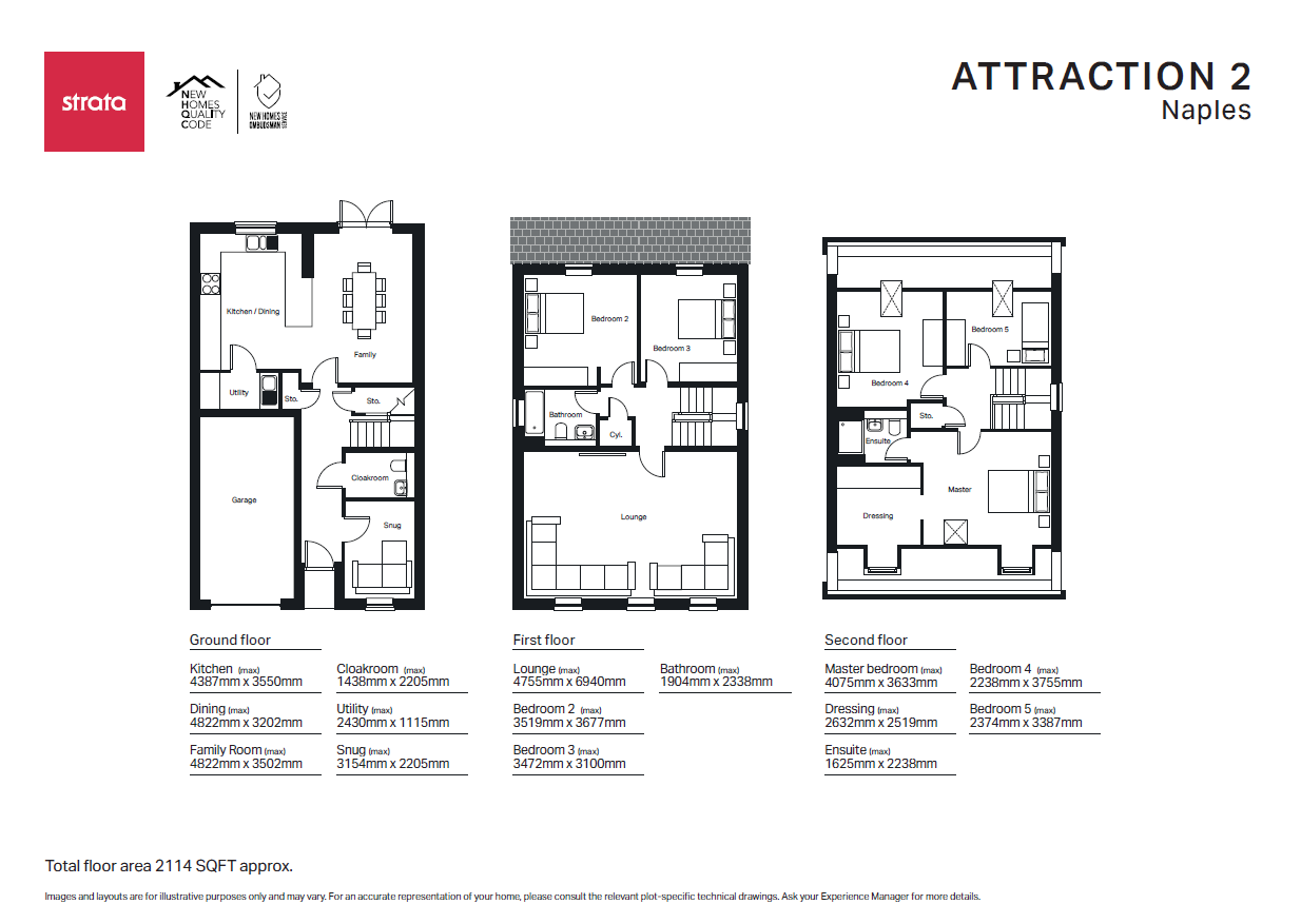 The Naples - 2,, Attraction, Kingswood floorplan