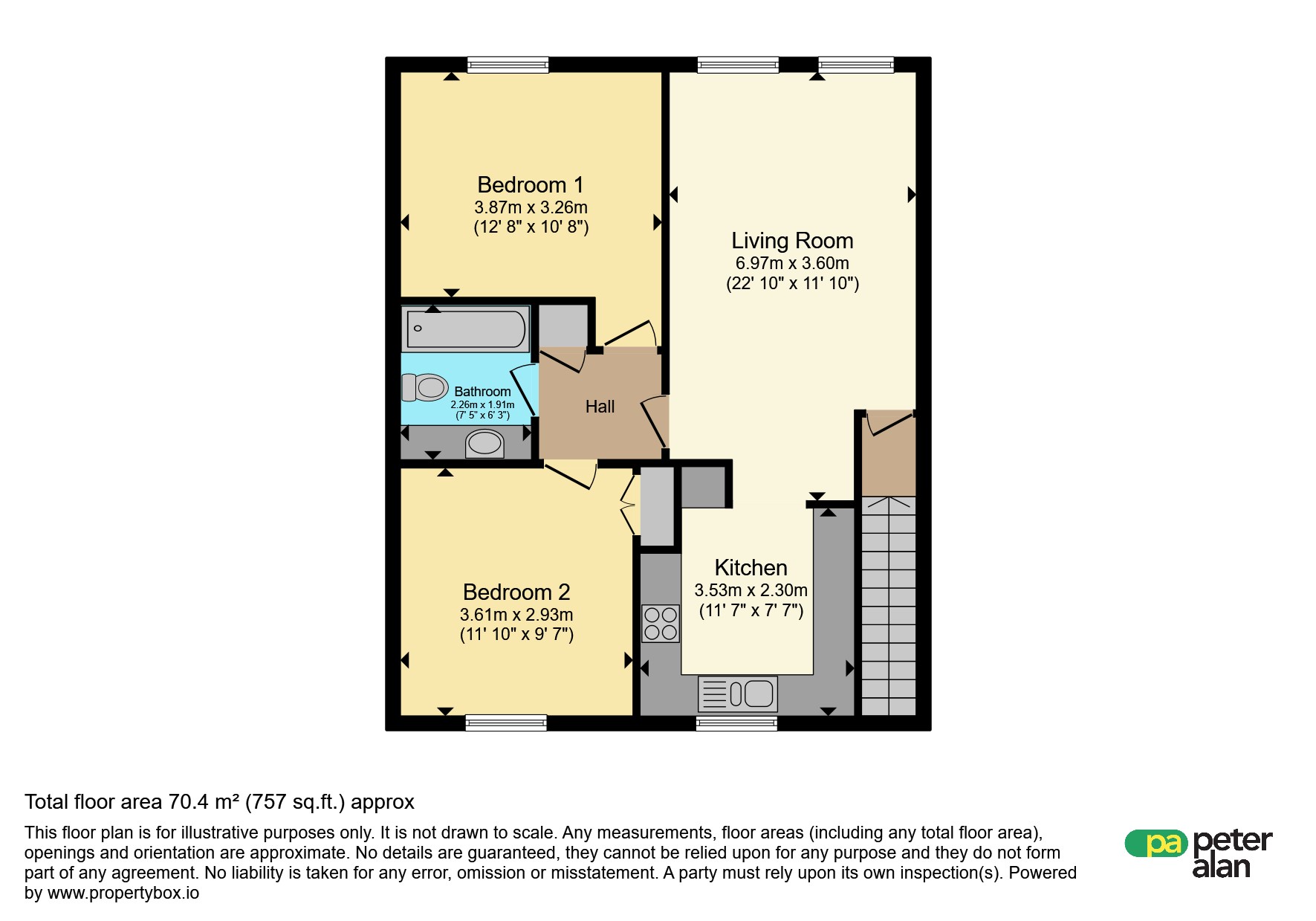 23, Eddystone Close, Cardiff floorplan