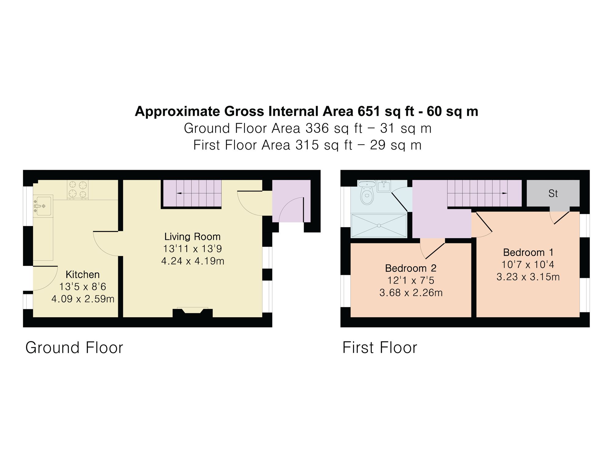 17 Jubilee Road, Truro floorplan