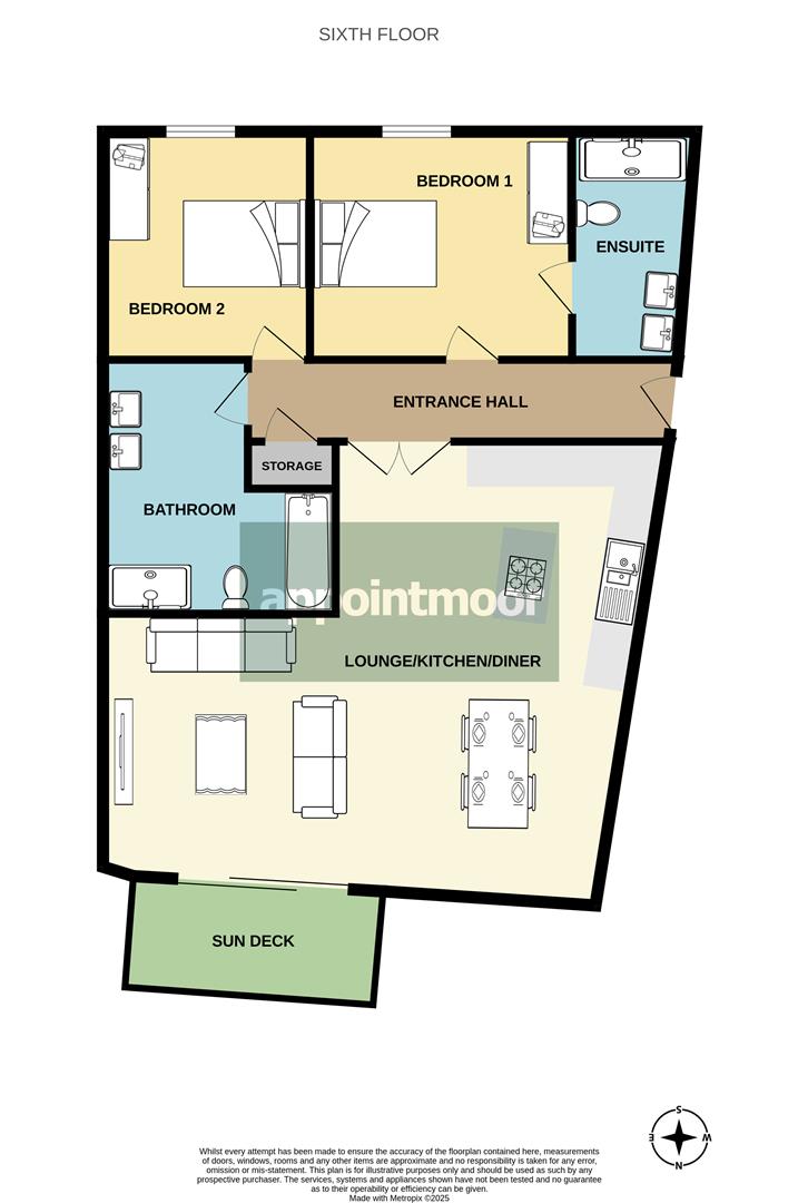 E18, The Shore 22-23, The Leas, Chalkwell floorplan