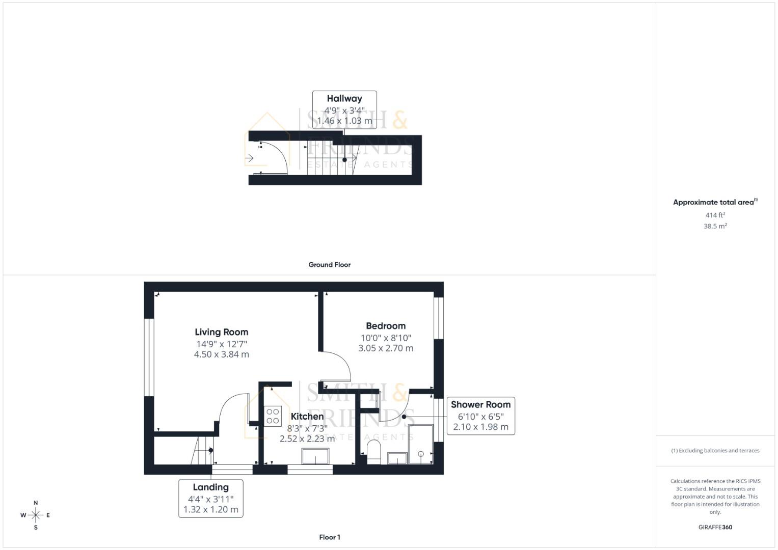 26, Harebell Close, Ingleby Barwick floorplan