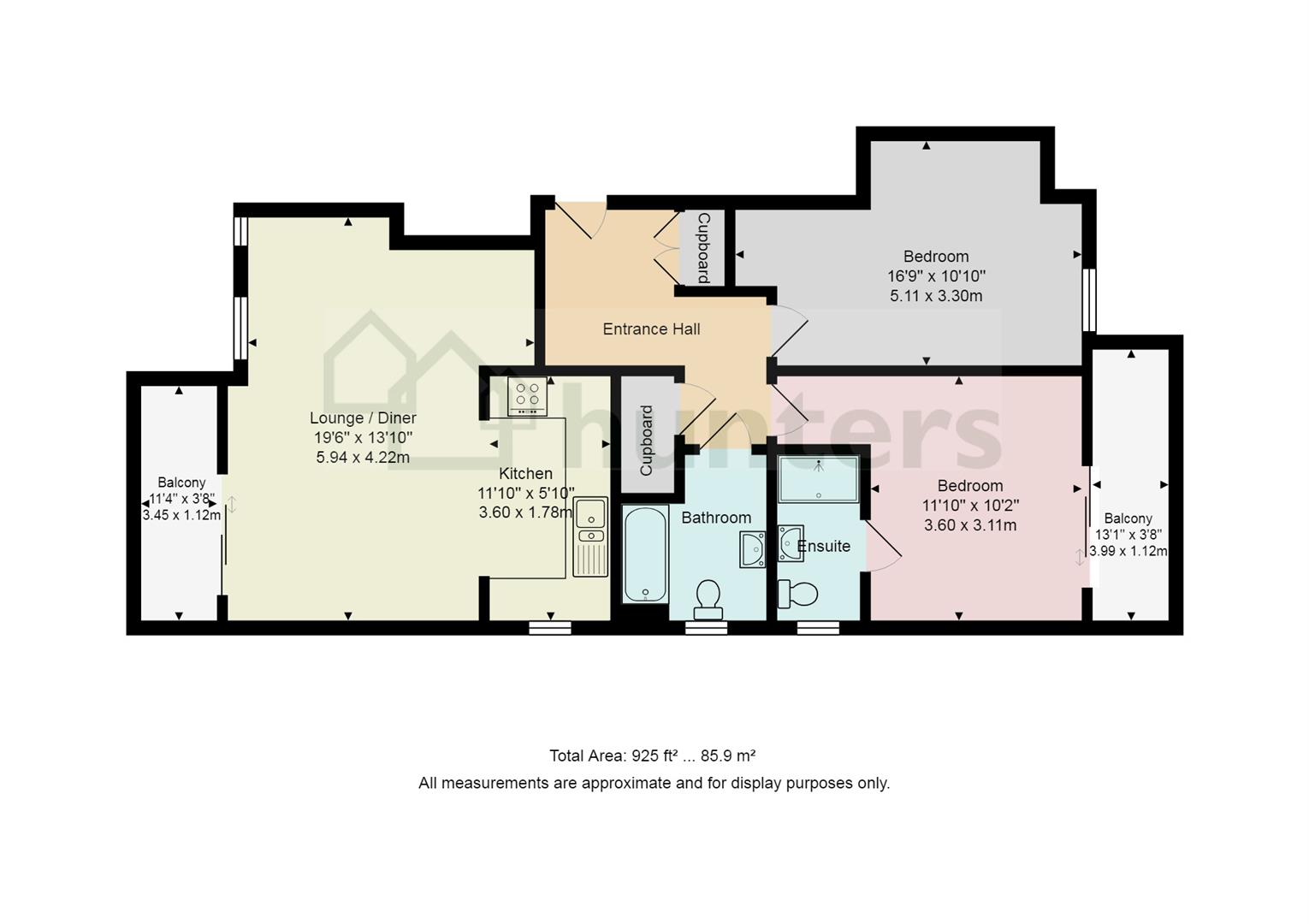 2 Bedrooms Flat for sale in Victoria Road, Burgess Hill RH15