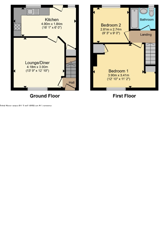 22, Nash Road, Bedford floorplan