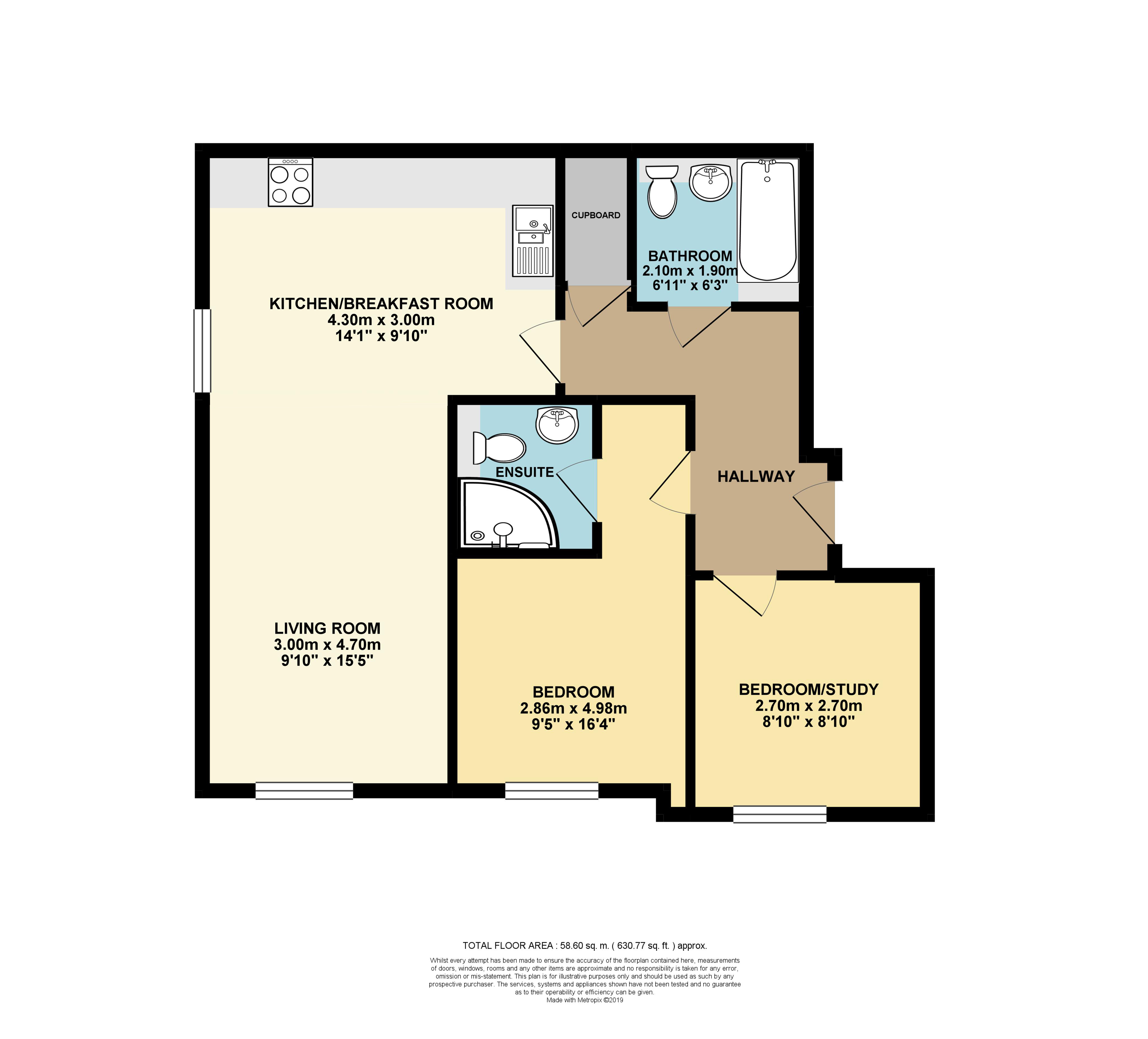 12, Bridgestone Place, Horsham floorplan