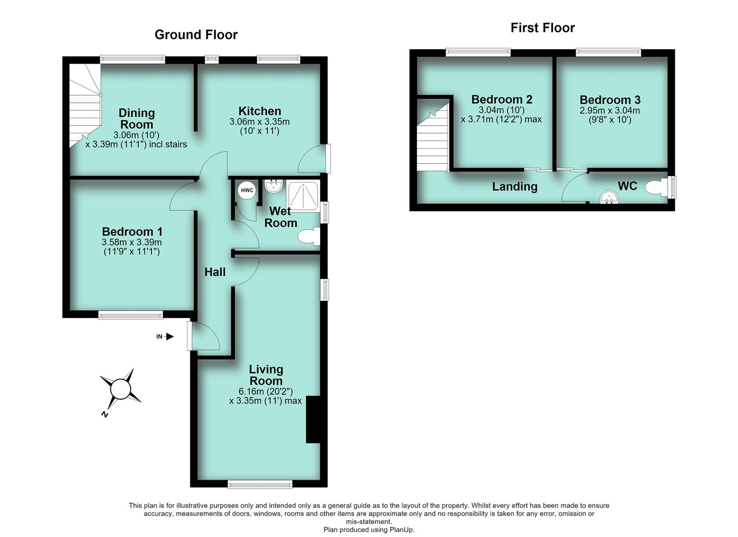 16, James Road, Wellingborough floorplan