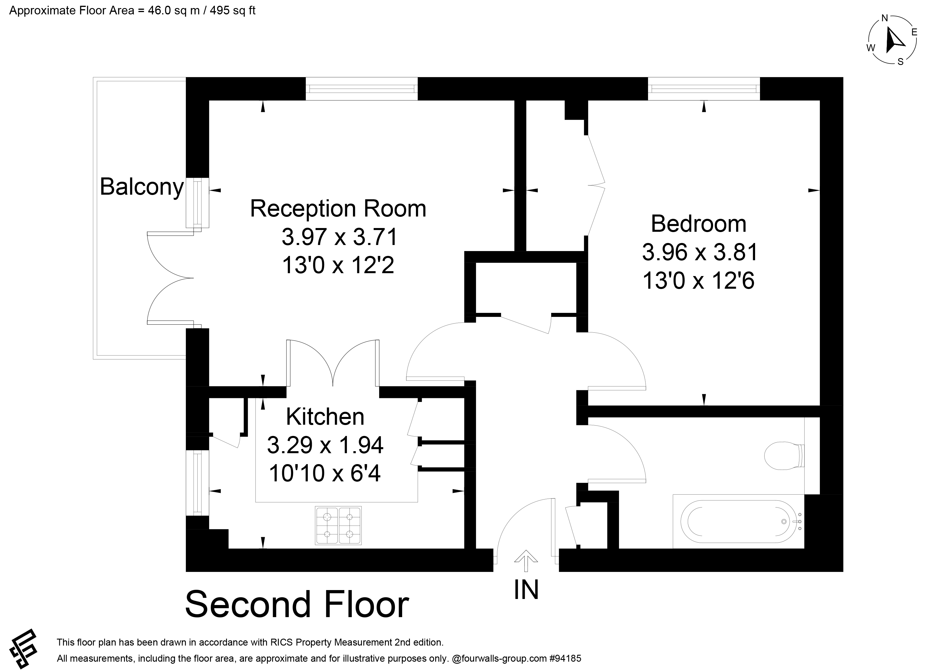 Kenninghall  Road, Hackney, London, London floorplan