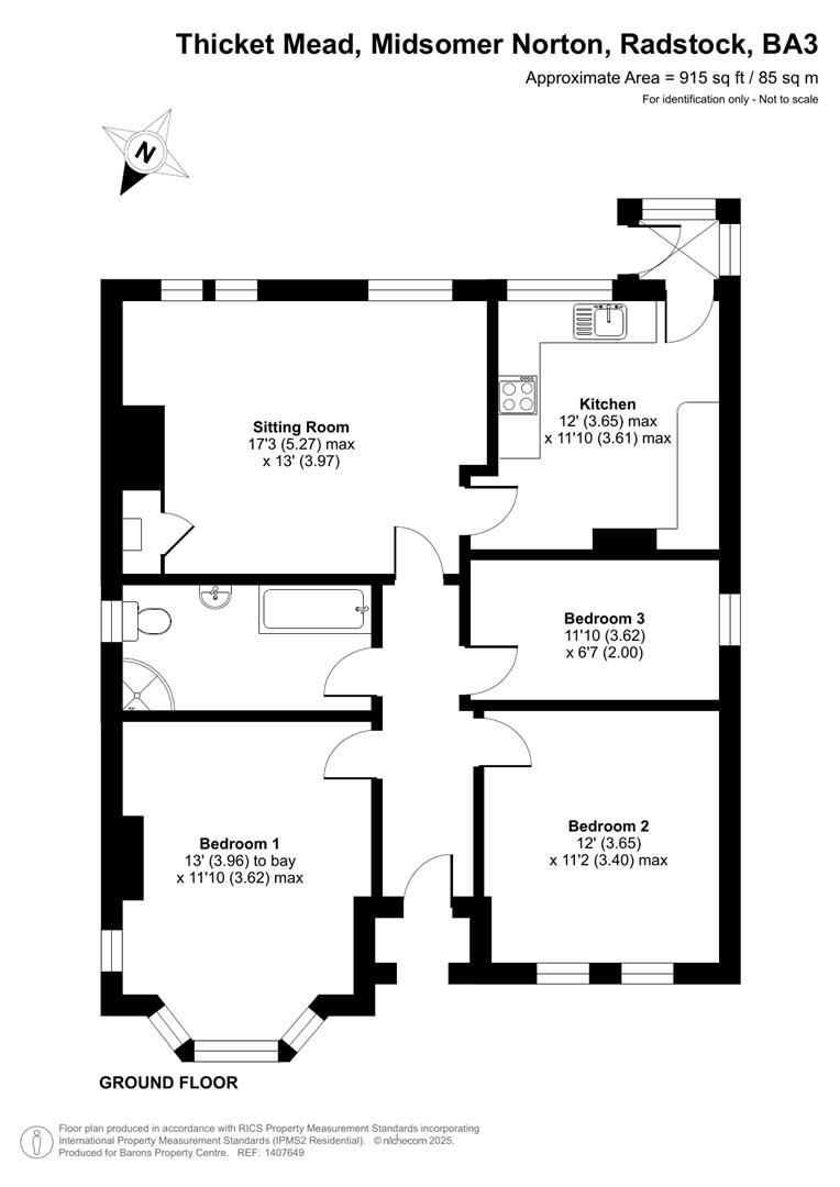 73, Thicket Mead, Radstock floorplan