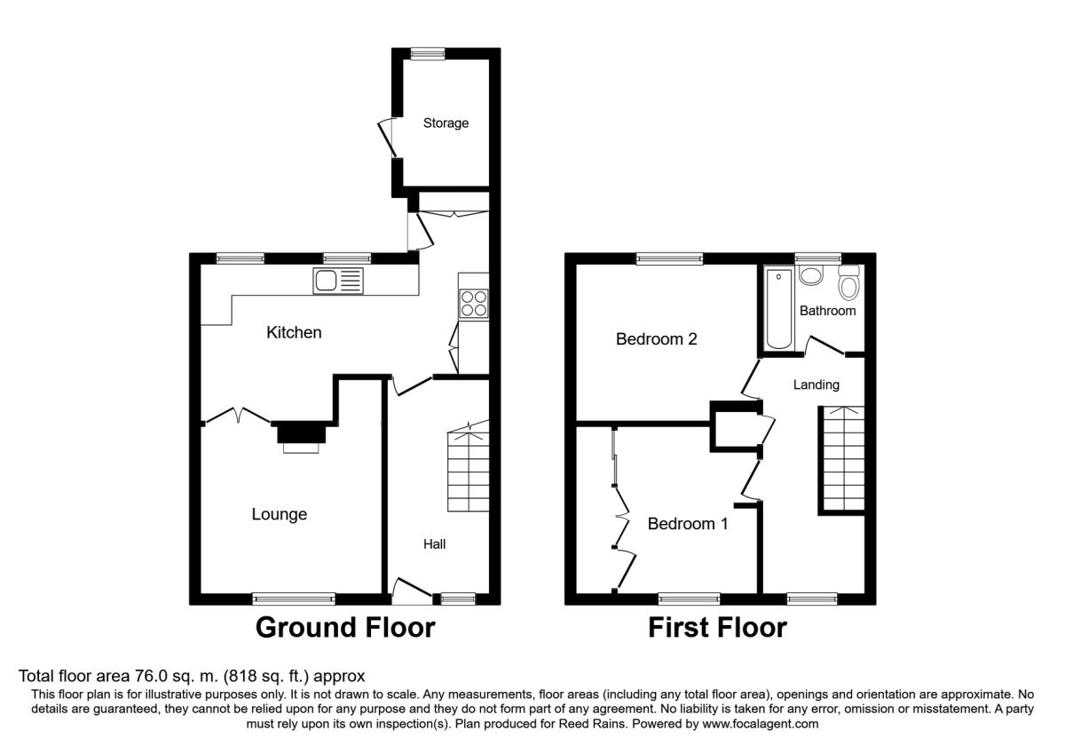 2 Bedrooms Terraced house for sale in Dartford Avenue, Brinnington, Stockport SK5