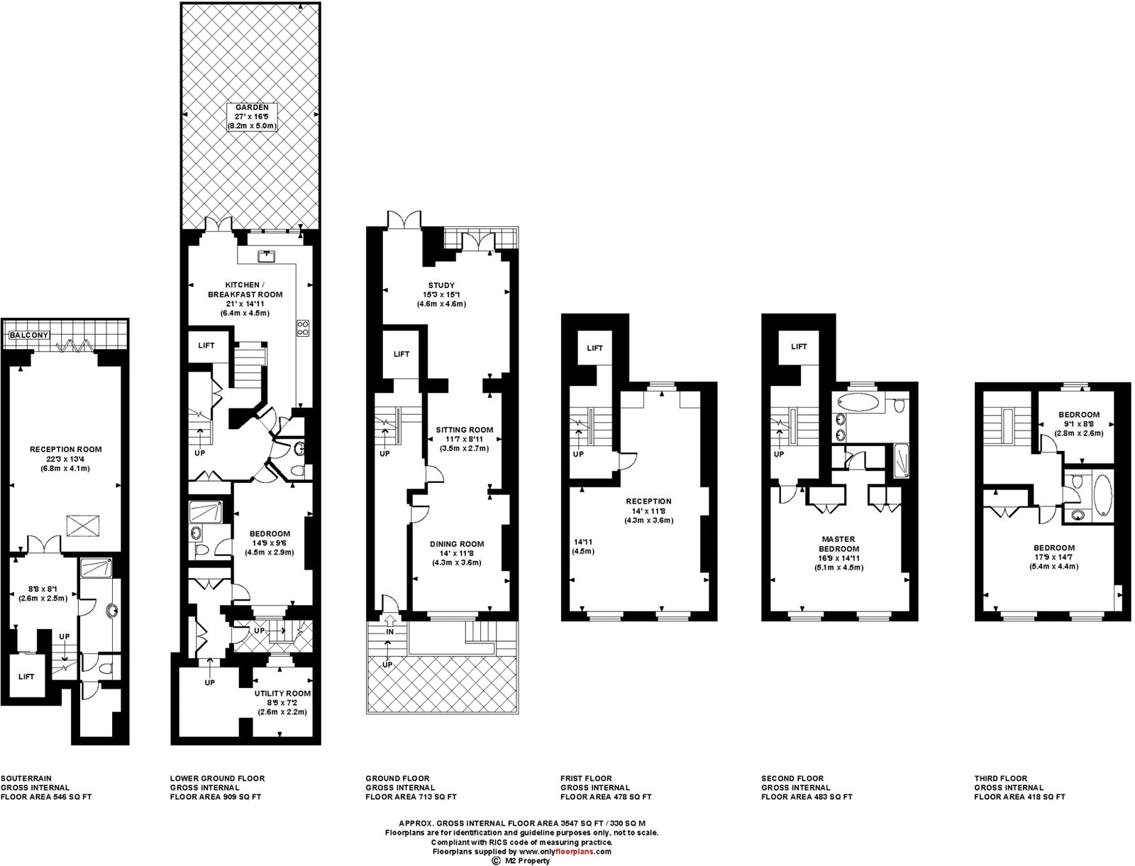 9, Cliveden Place, Cliveden Place floorplan