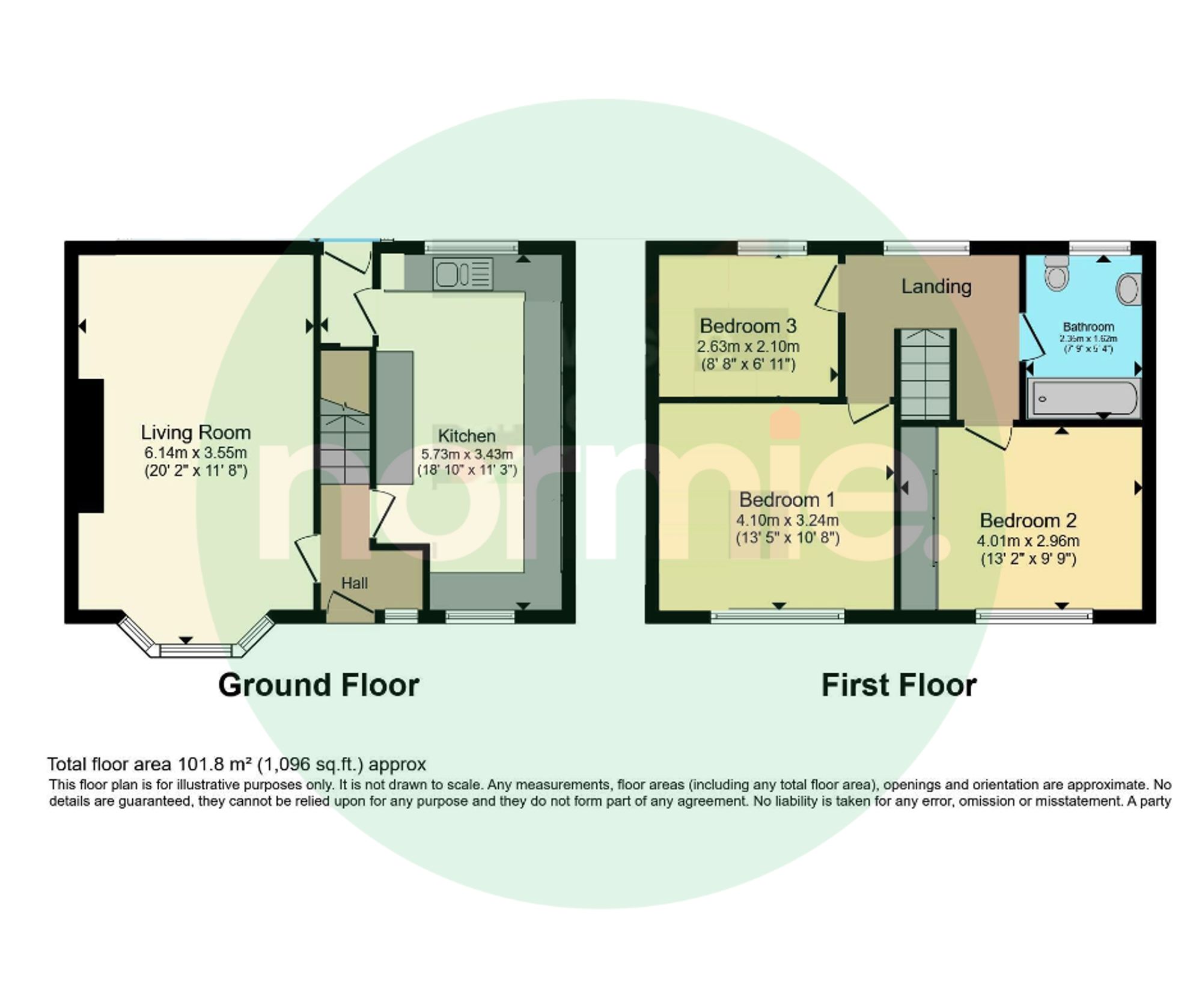 62 Hampden Road, Manchester floorplan