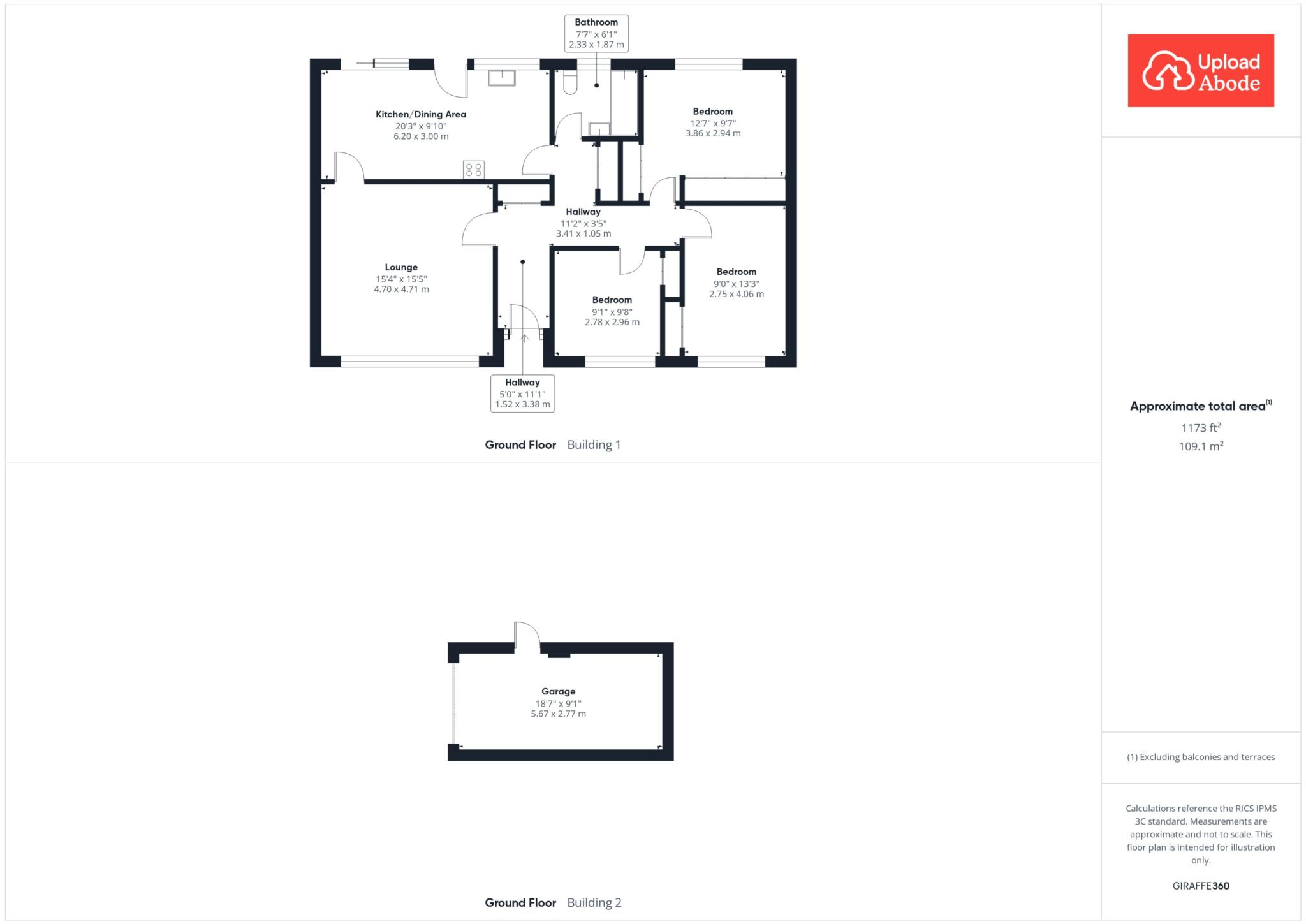 1, Park Drive, Bellshill floorplan