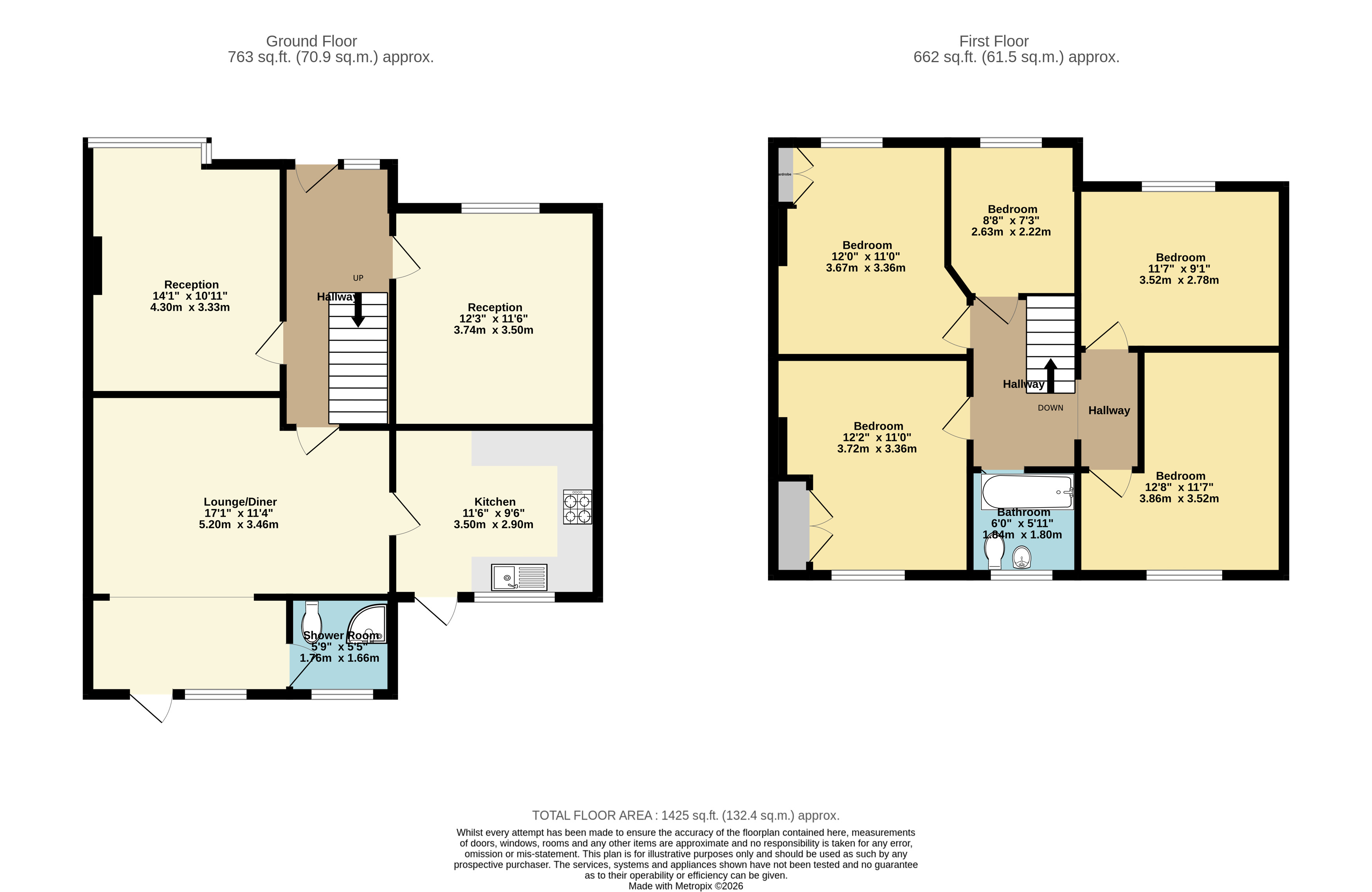 23, Oakley Road, Bristol floorplan