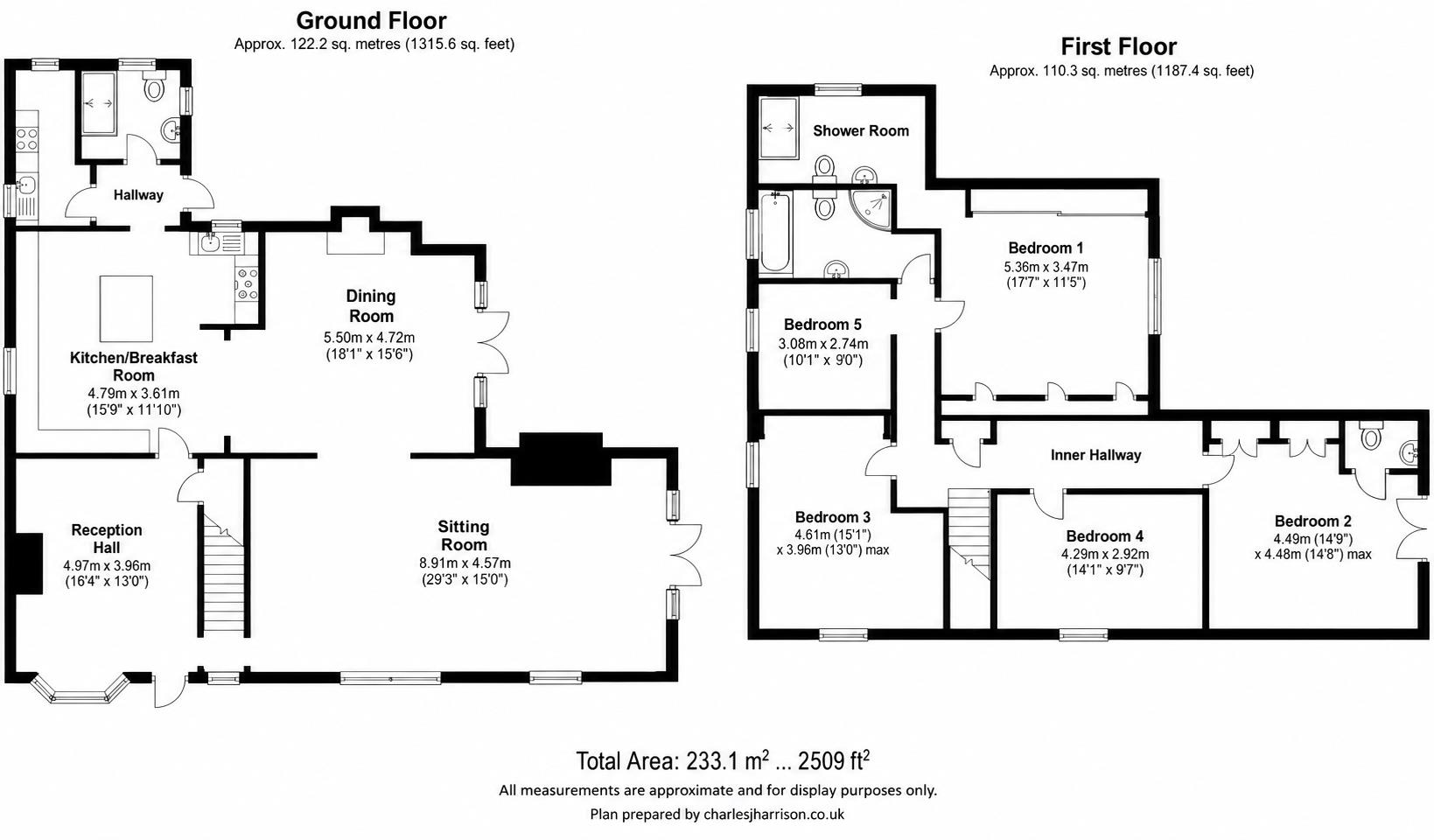 11, Bell Road, Cambridge floorplan
