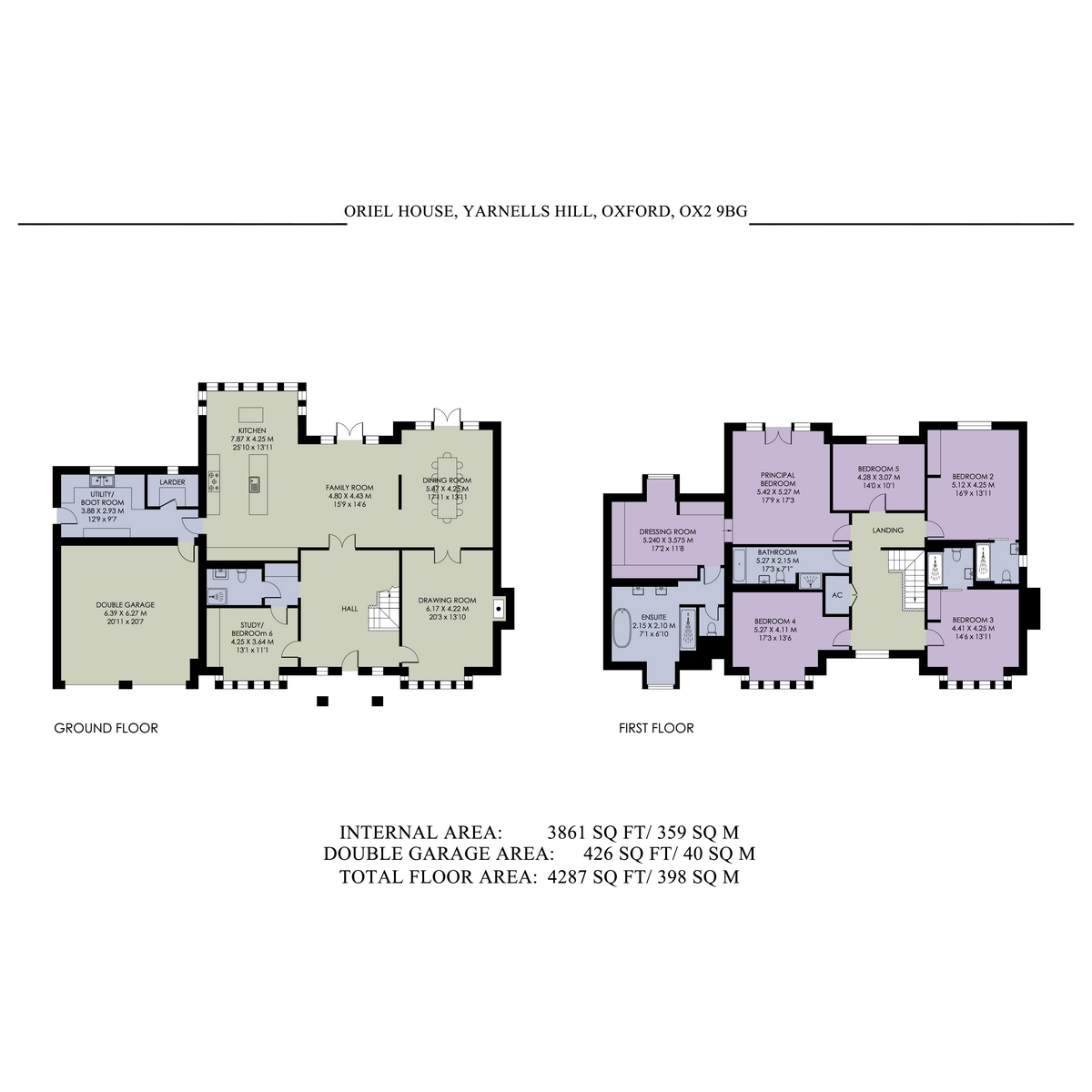 Oriel House, Yarnells Hill, Oxford floorplan