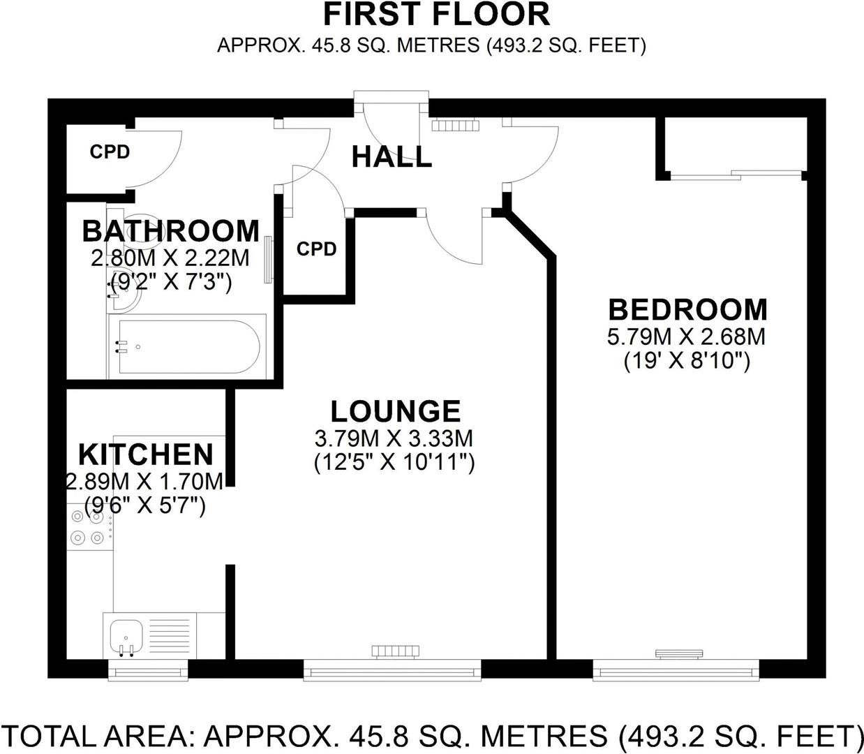 21, Inglewood, The Spinney, Swanley floorplan