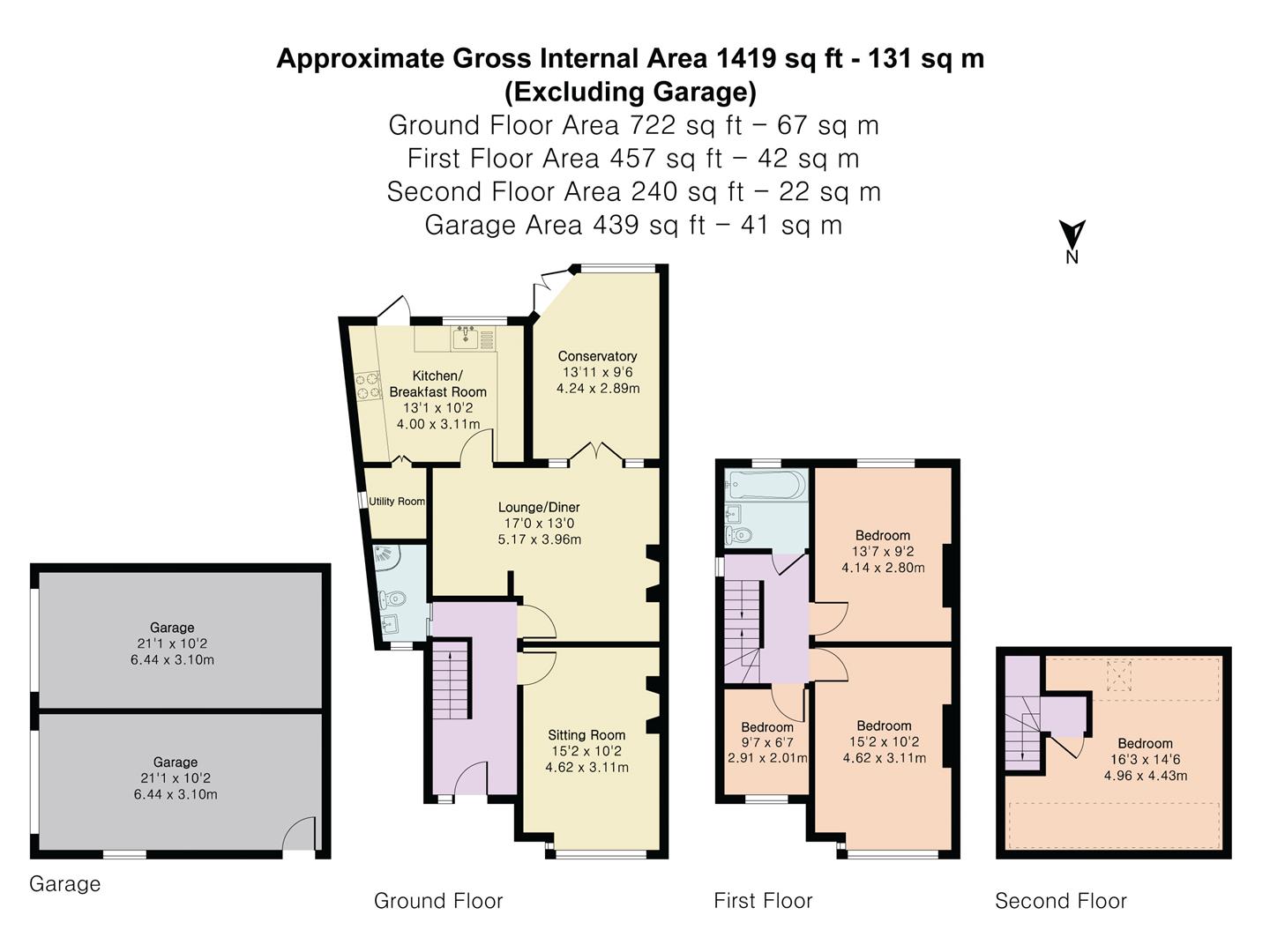 1, Wynchlands Crescent, St. Albans floorplan