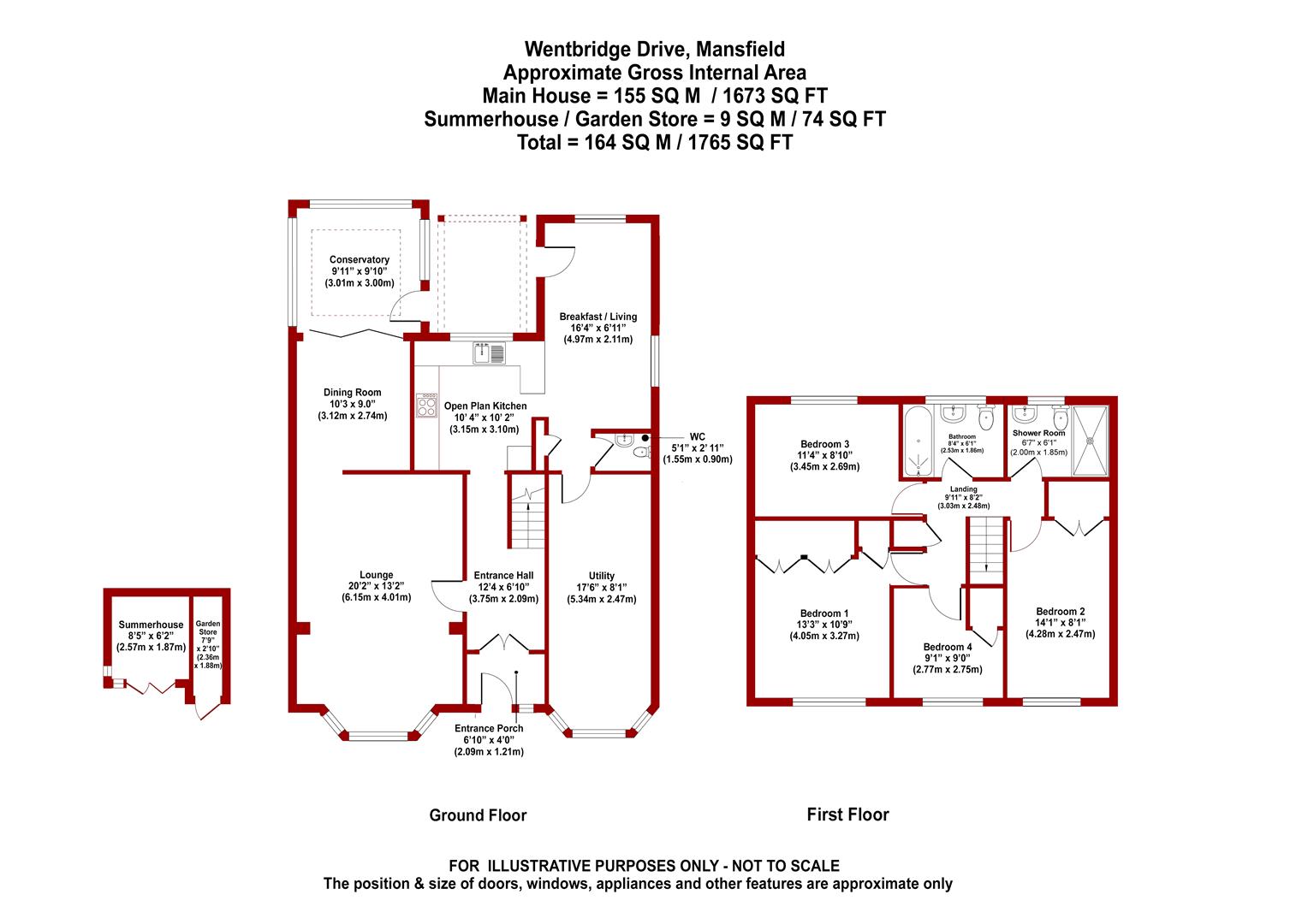 5, Wentbridge Drive, Mansfield floorplan