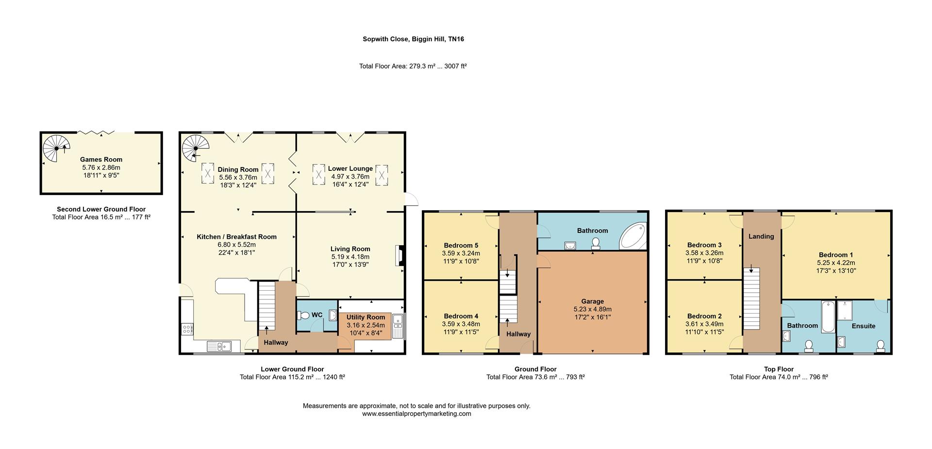 5, Sopwith Close, Biggin Hill floorplan