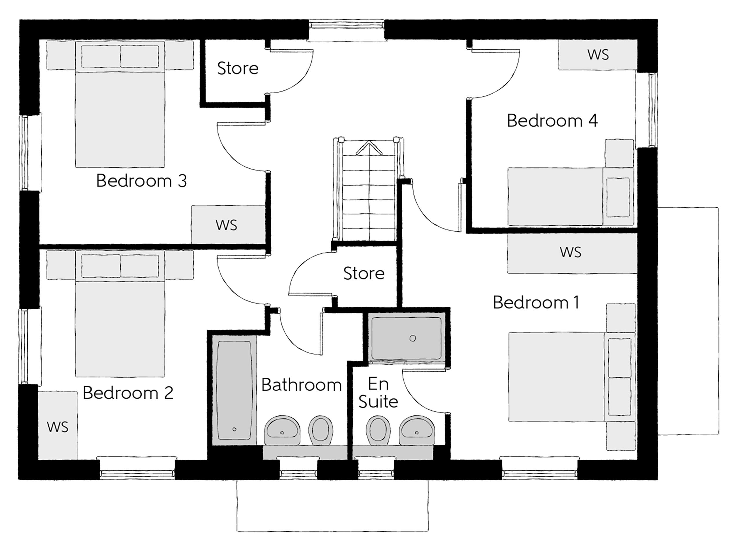 145, Neverstitch Road, Lathom floorplan