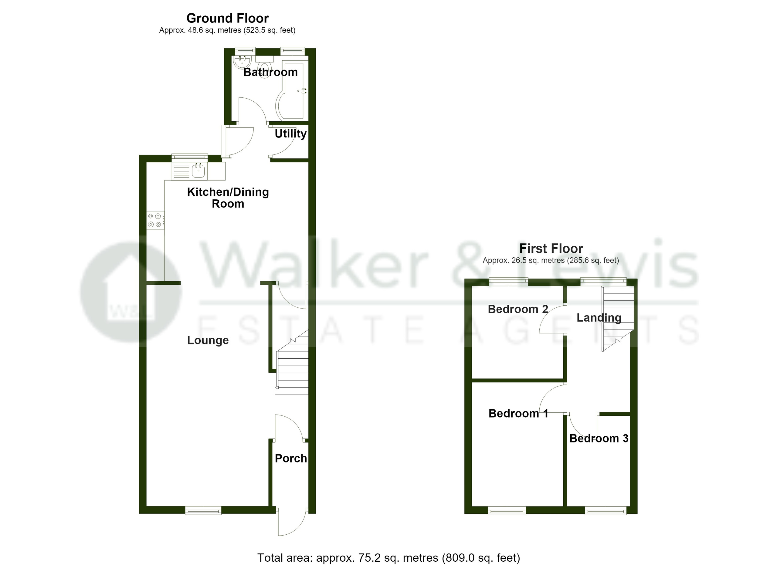 6 Hafod Street, Merthyr Tydfil floorplan