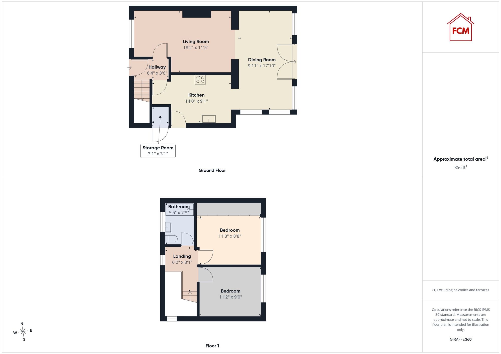 68 Hinnings Road, Workington floorplan