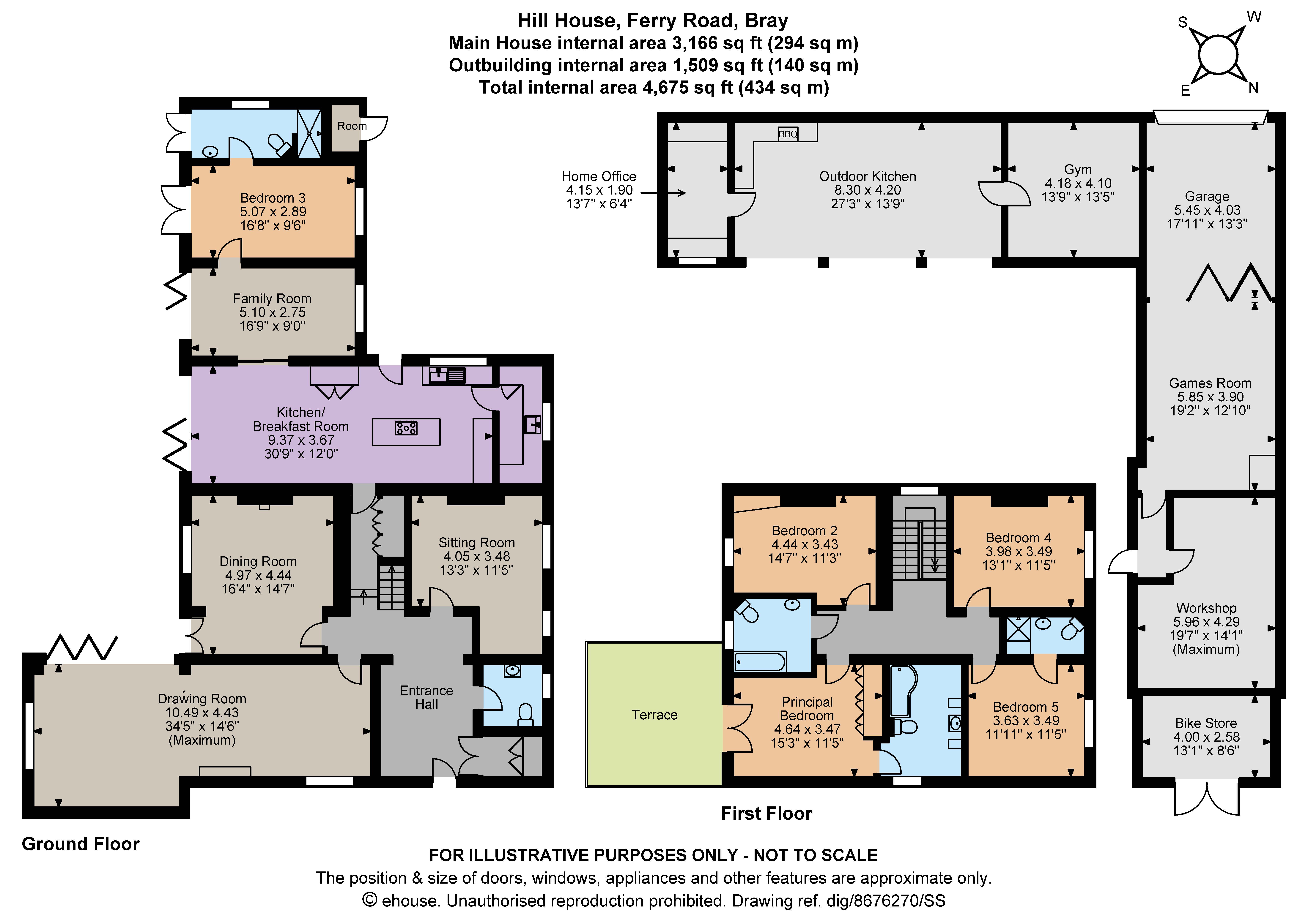 Hill House,, Ferry Road, Maidenhead floorplan