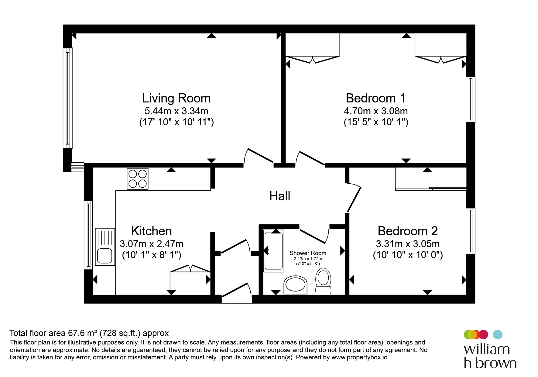 Frank Lane, Dewsbury floorplan