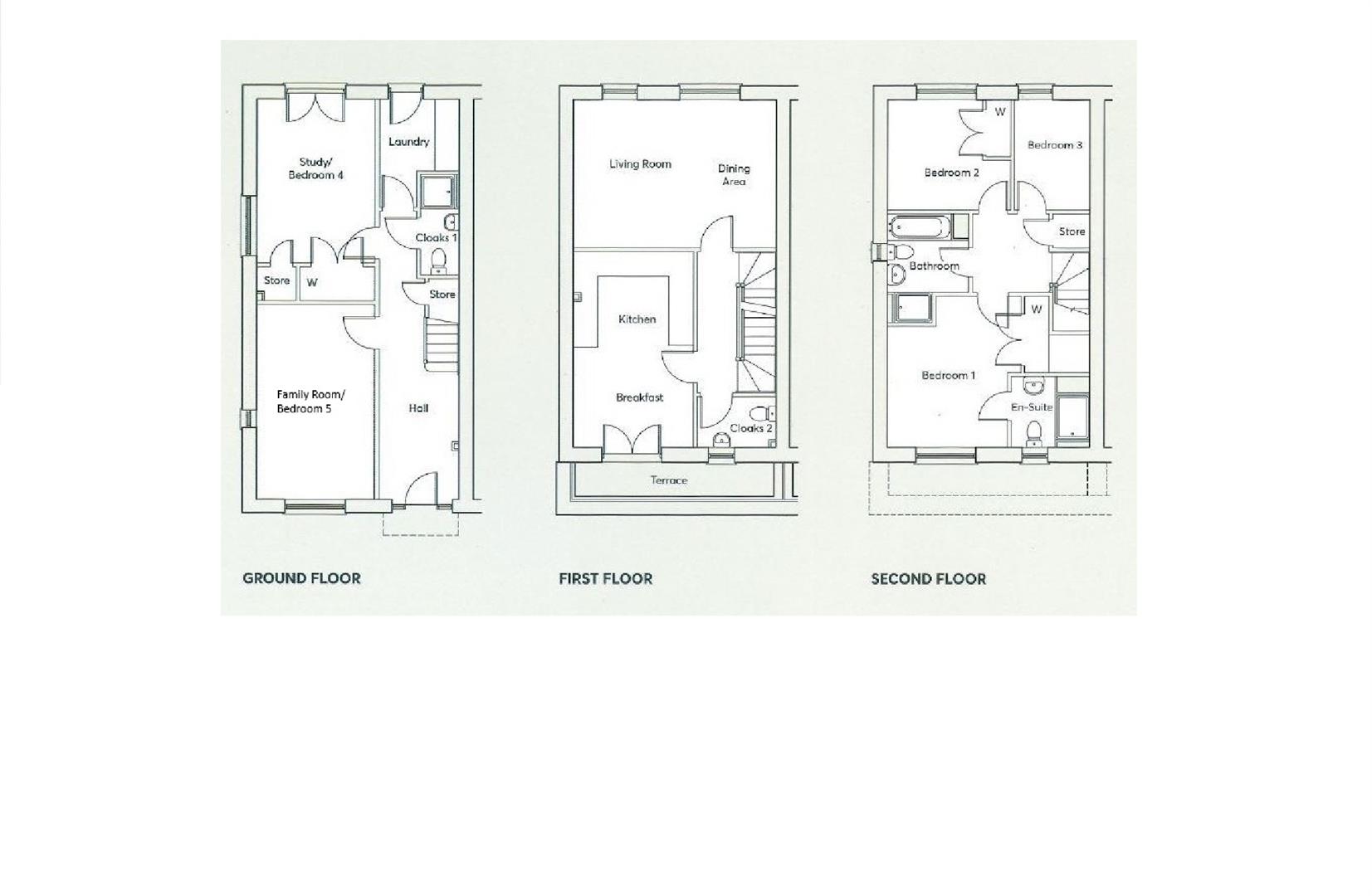 8, Wyatt Close, Dursley floorplan