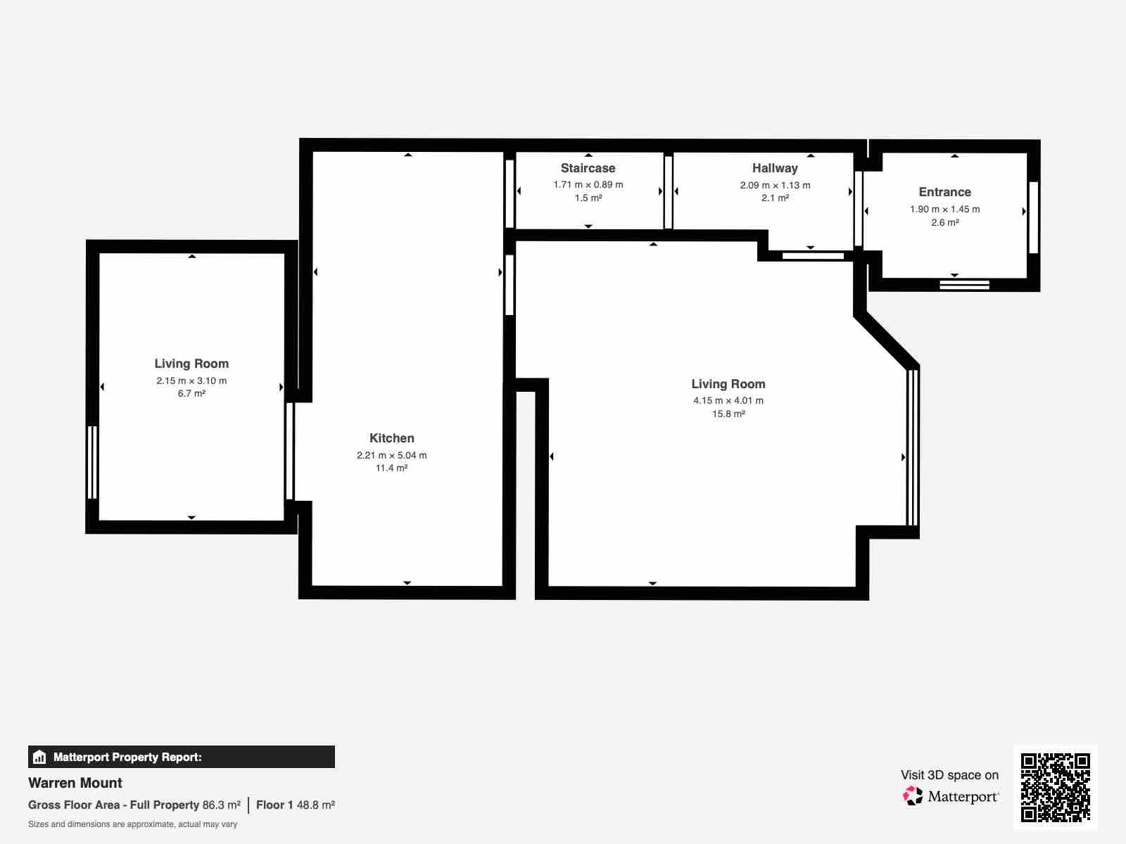 21 Warren Mount, Rotherham floorplan