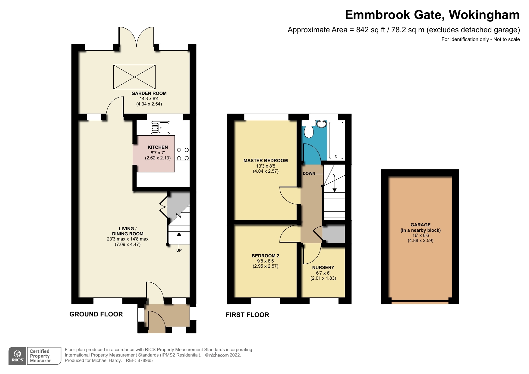 8 Emmbrook Gate, Wokingham floorplan