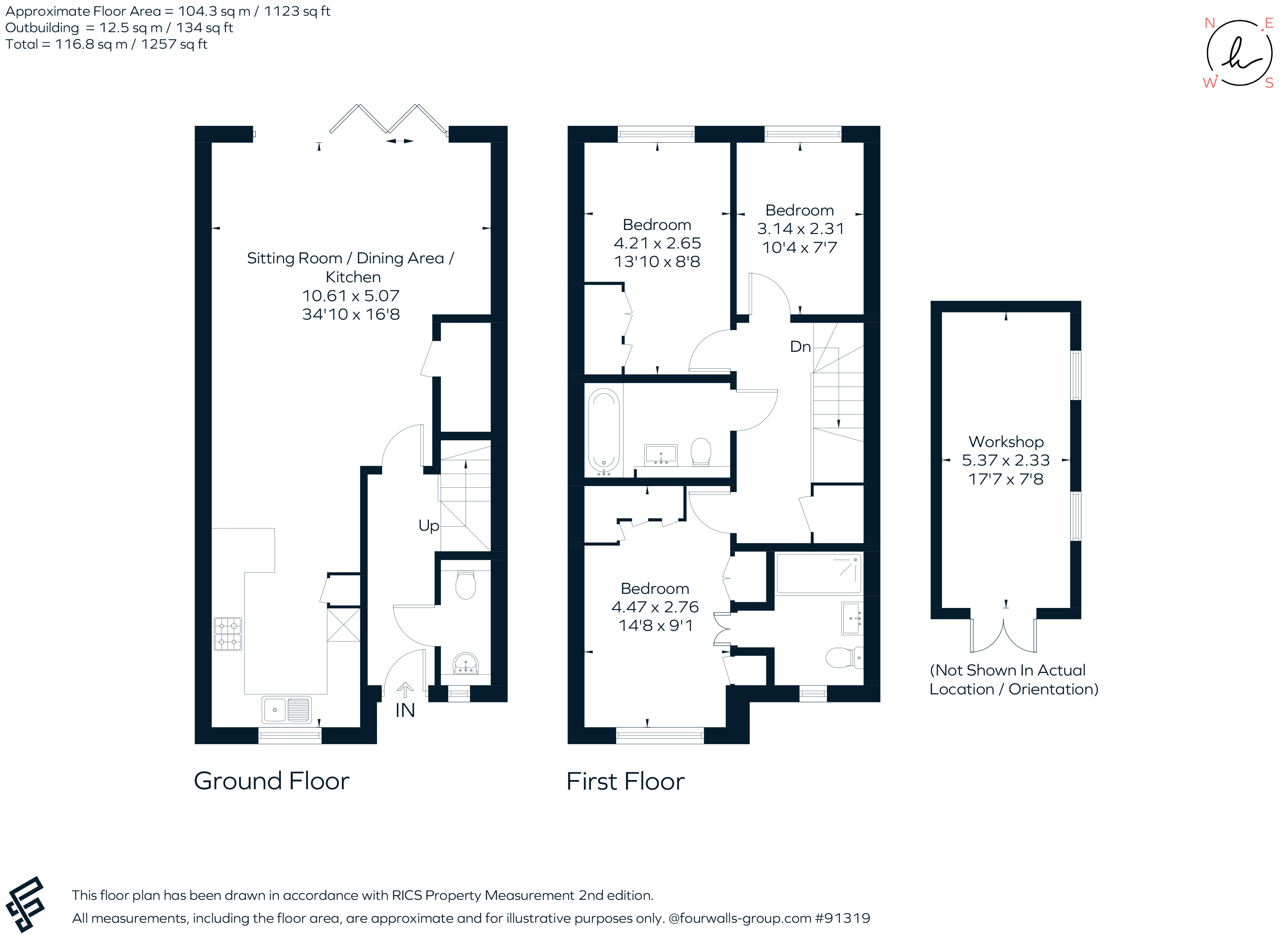 24, Beatrice Webb Lane, Standish floorplan