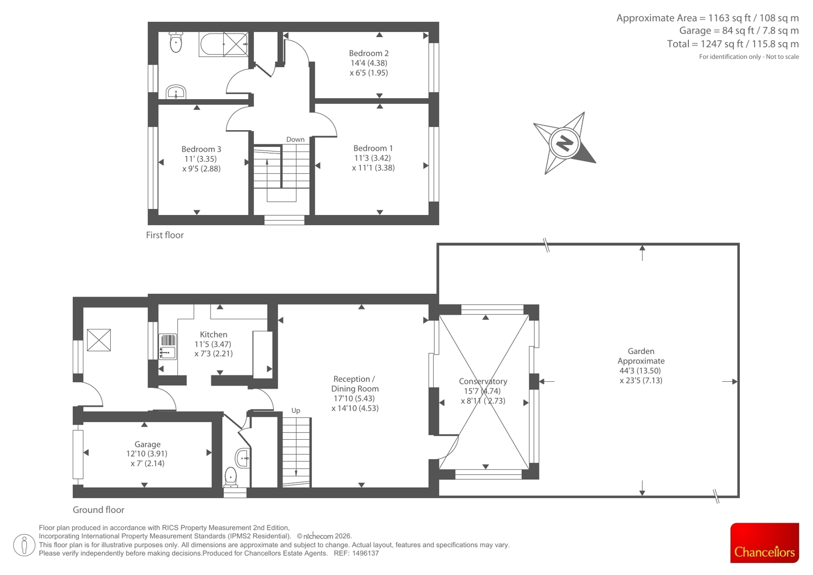 15, PEMBERTON CLOSE, Aylesbury floorplan