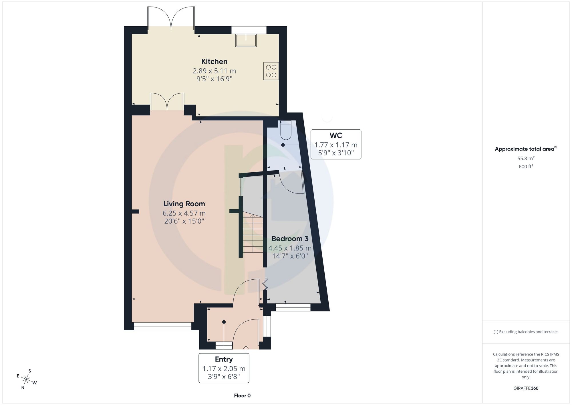 120 Boxtree Lane, Harrow floorplan