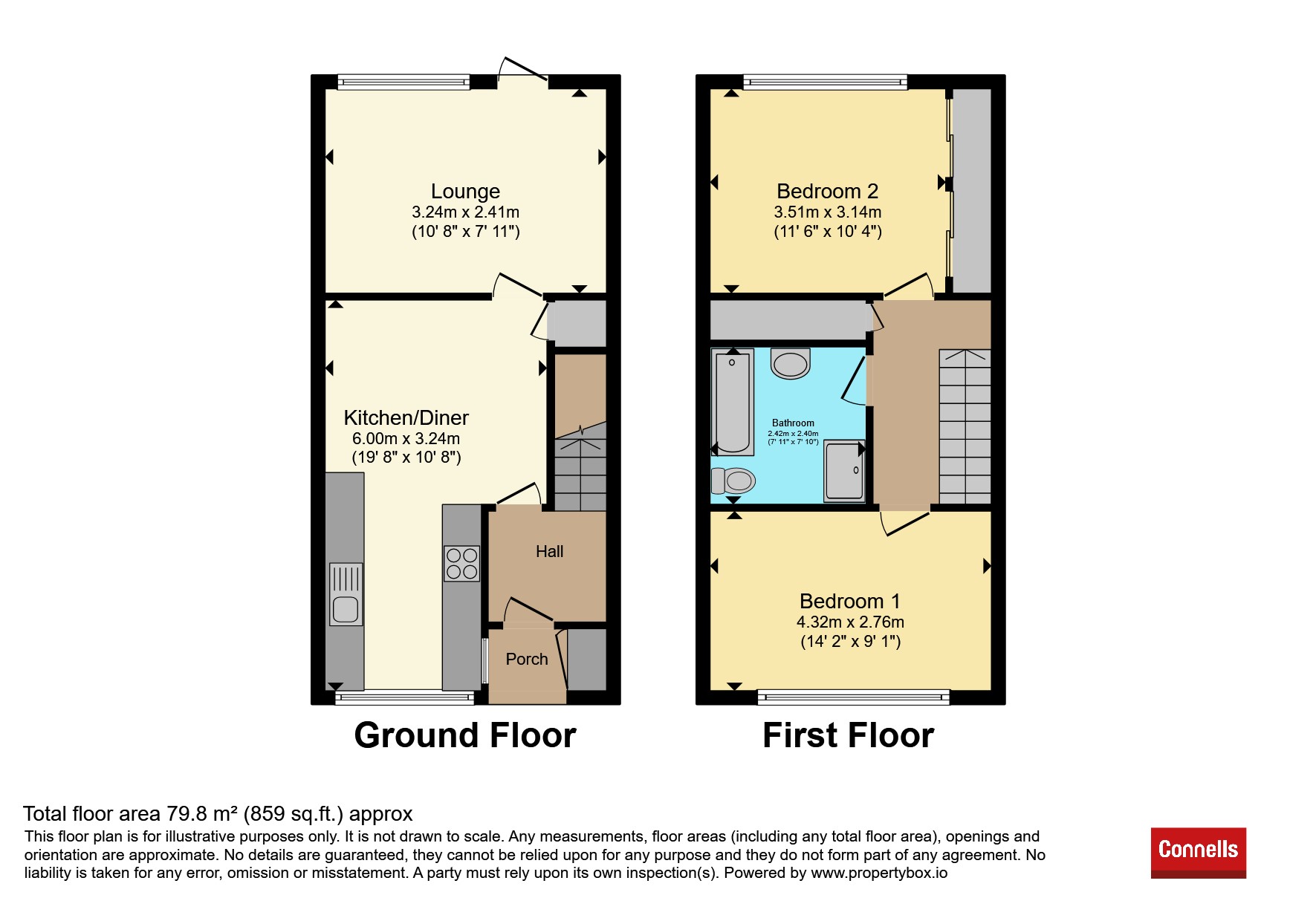 38, Sunningdale Way, Milton Keynes floorplan