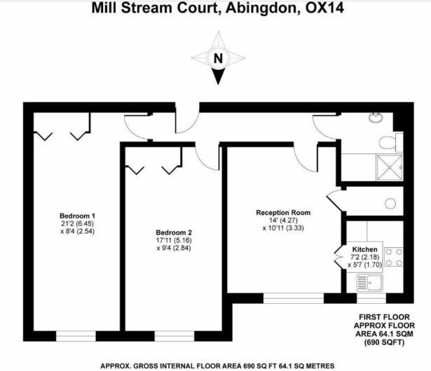 Mill Stream Court, Abingdon floorplan