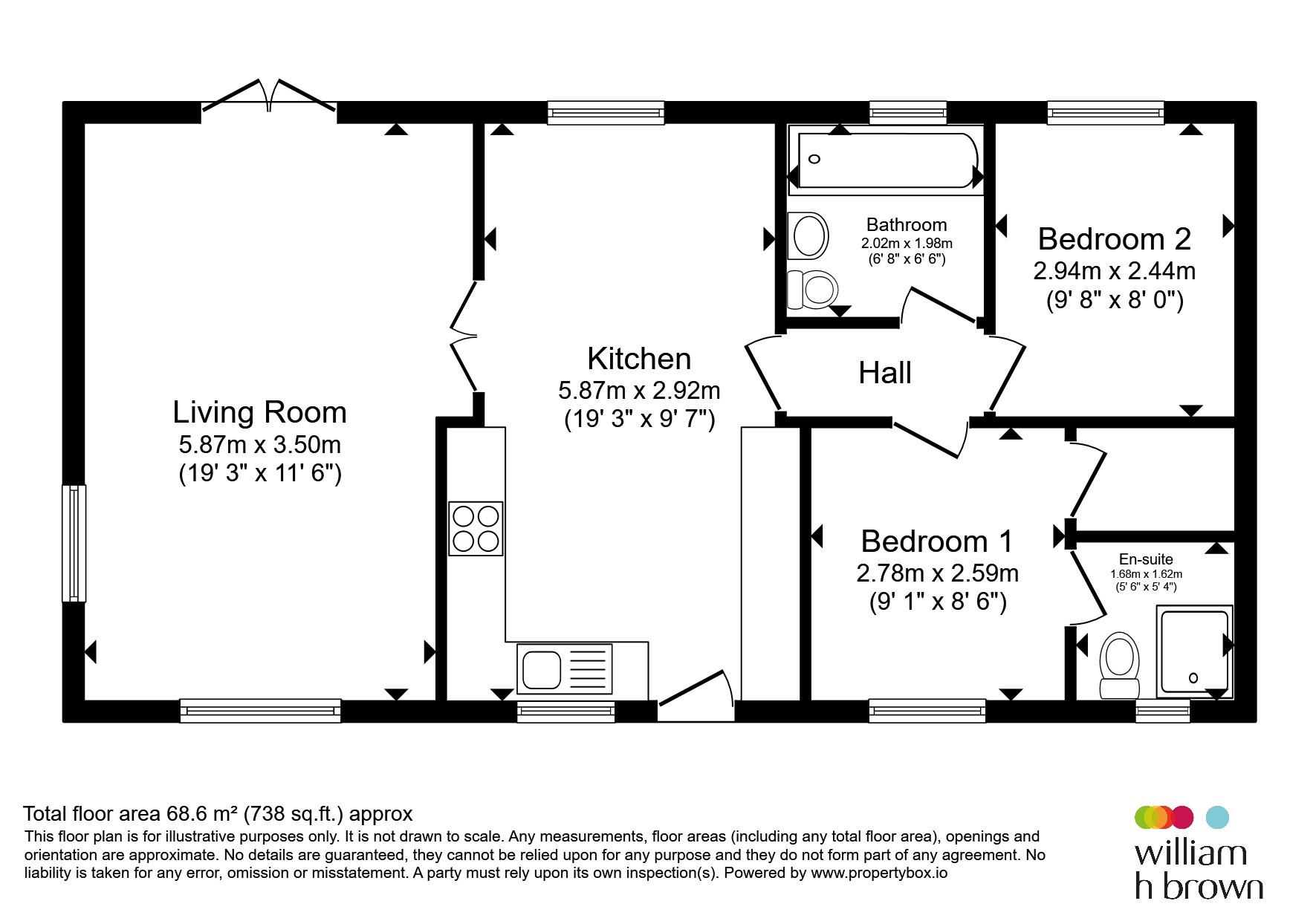 22, Riverdale Park, Bent Lane, Chesterfield floorplan