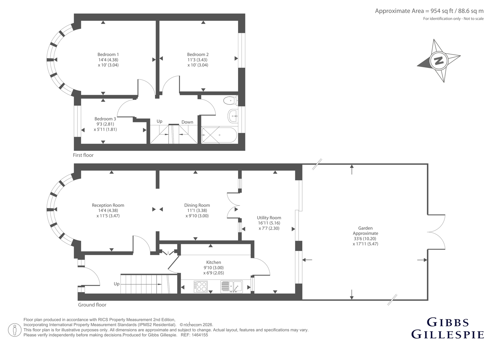 681, Whitton Avenue West, Northolt floorplan