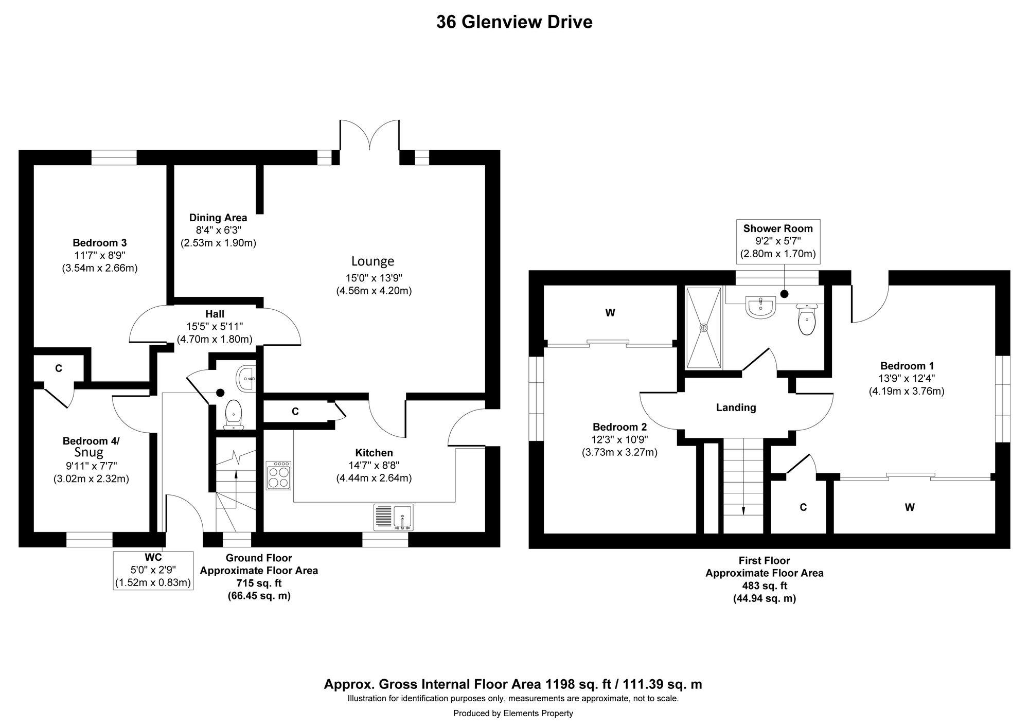 36 Glenview Drive, Falkirk floorplan