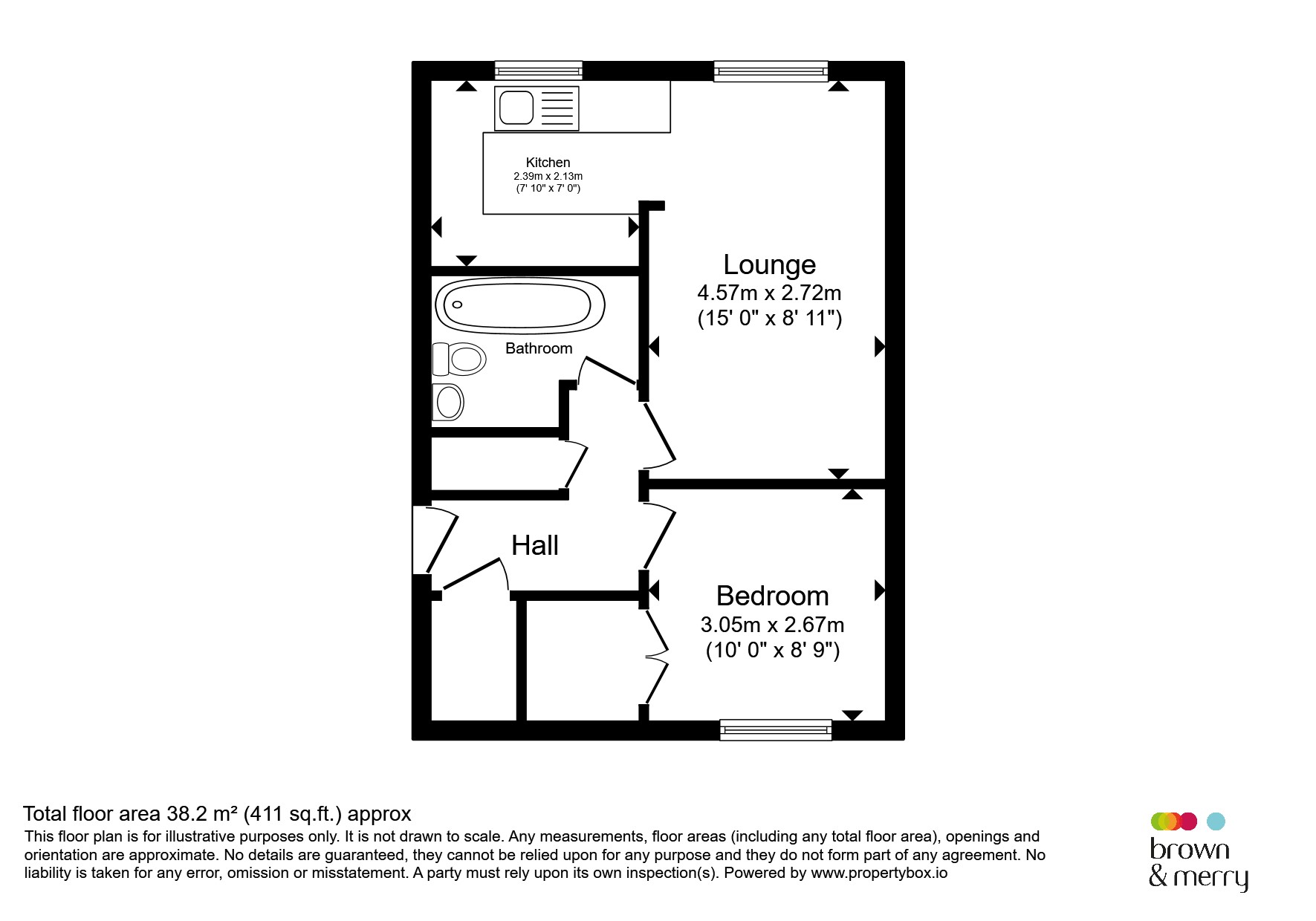 38, Hales Park Close, Hemel Hempstead floorplan