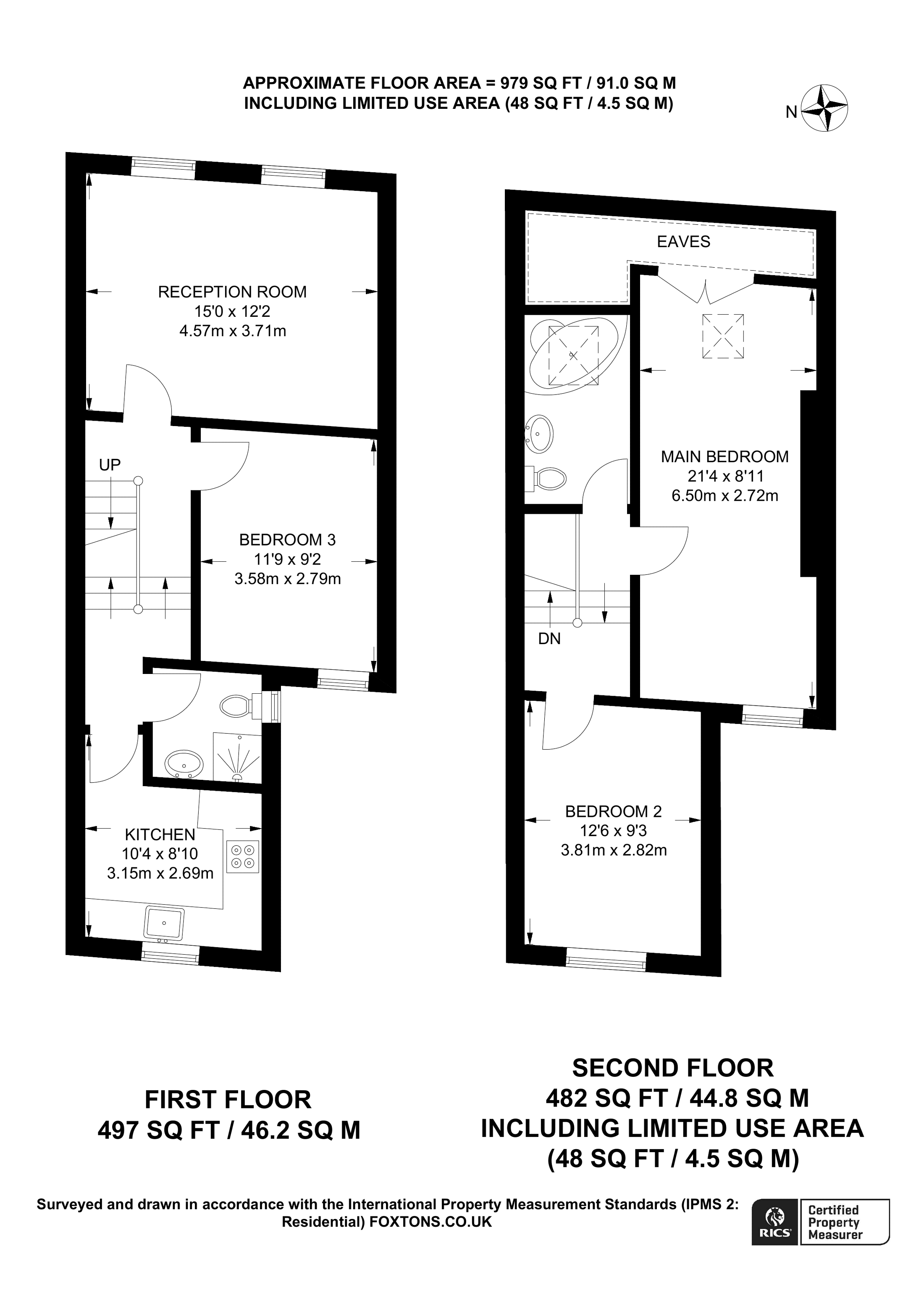 Haydons Road, Wimbledon, London SW19, 3 bedroom flat for sale
